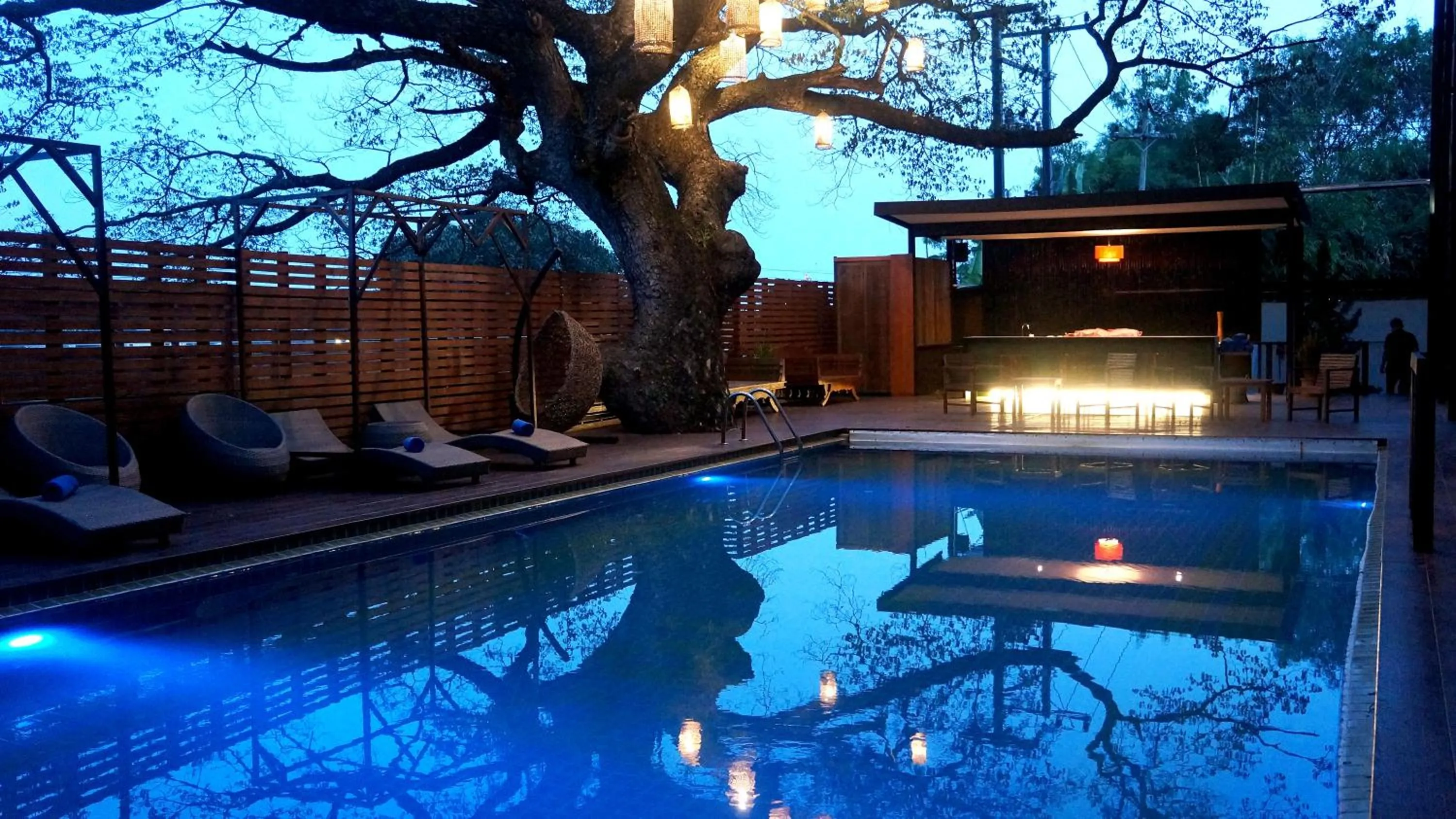 Swimming pool in Bamboori Boutique Resort