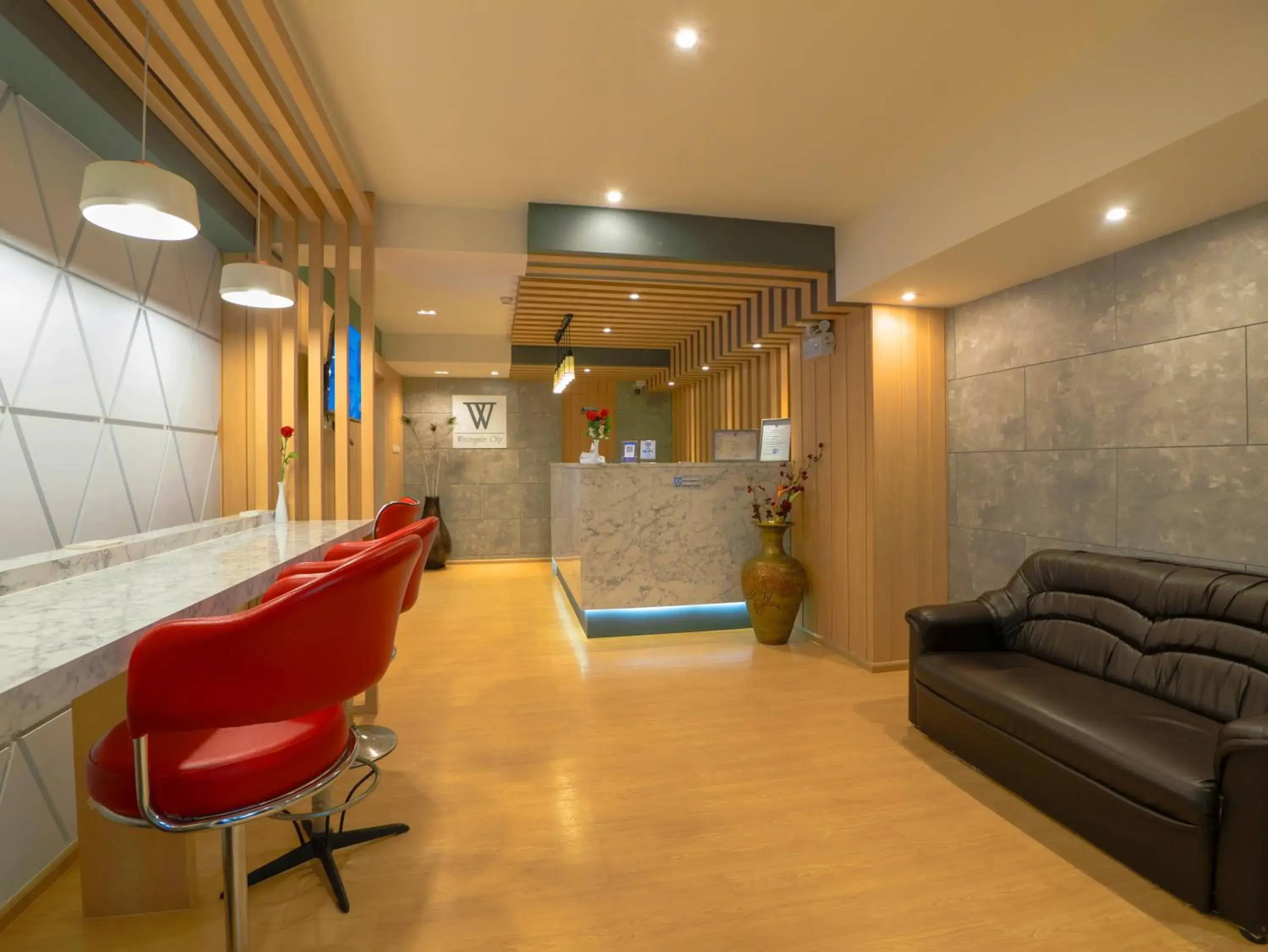 Lobby or reception in Watergate City Lobby or reception in Watergate City