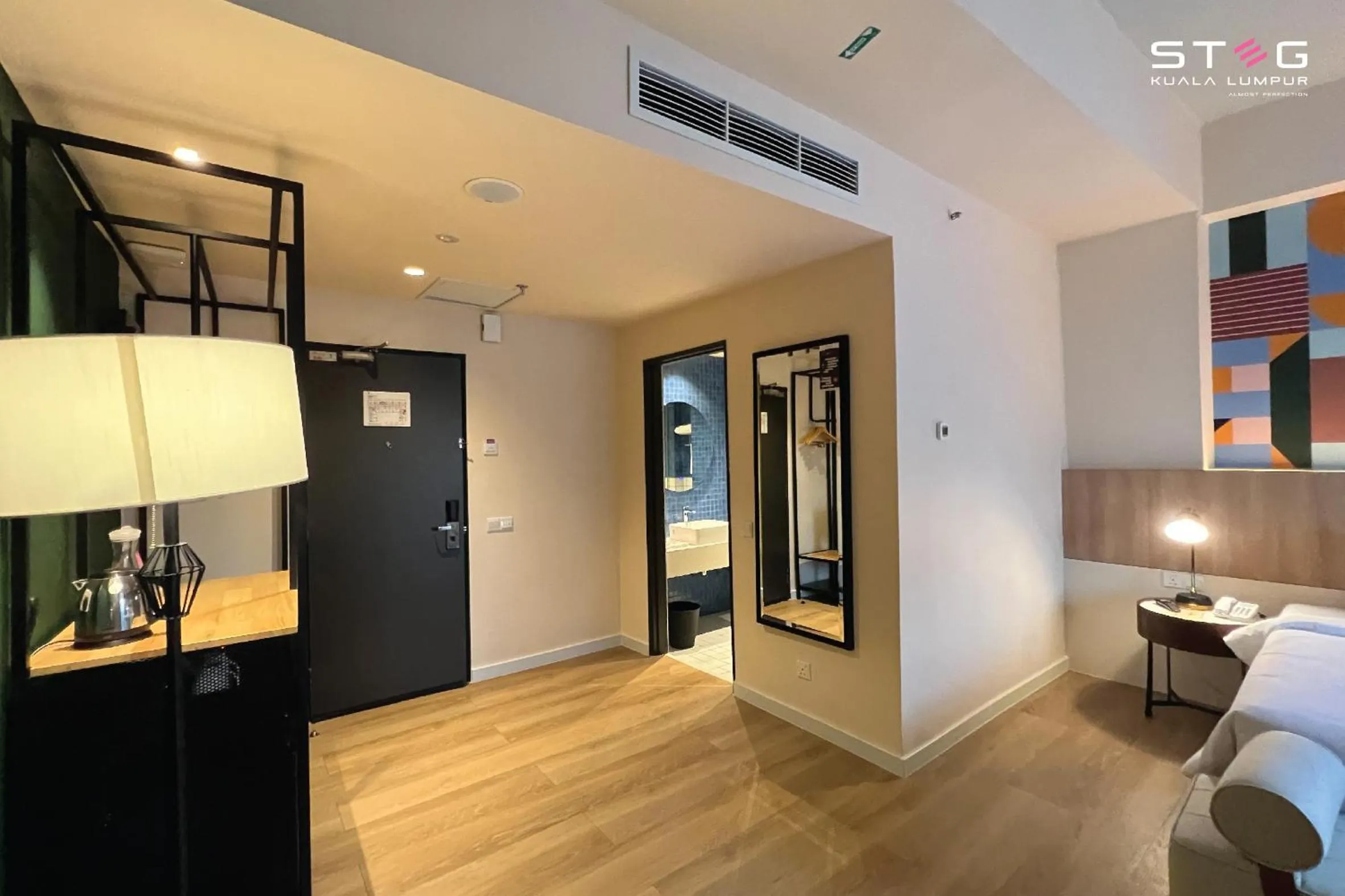 wardrobe, Bed in STEG Kuala Lumpur