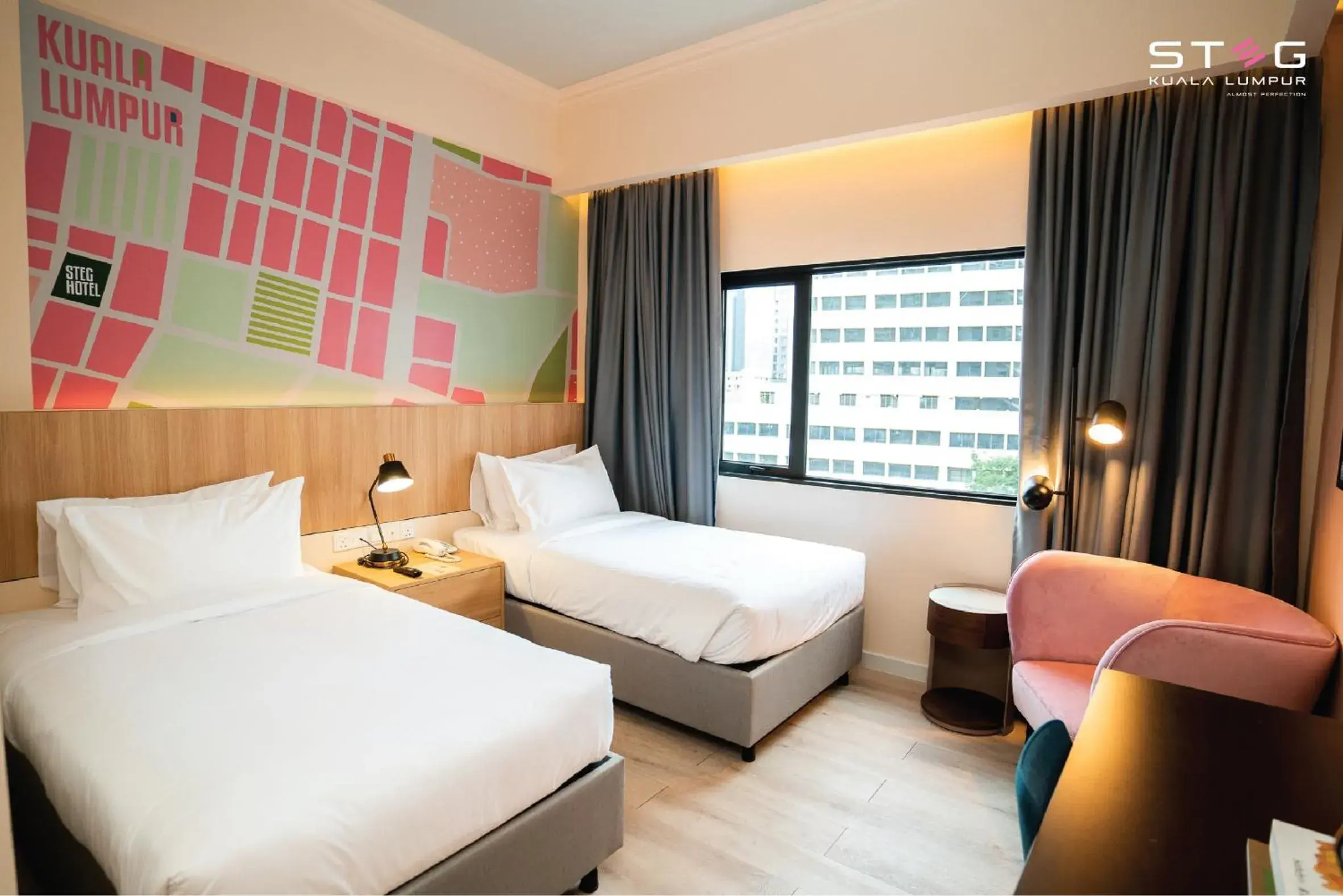 Bed in STEG Kuala Lumpur Bed in STEG Kuala Lumpur