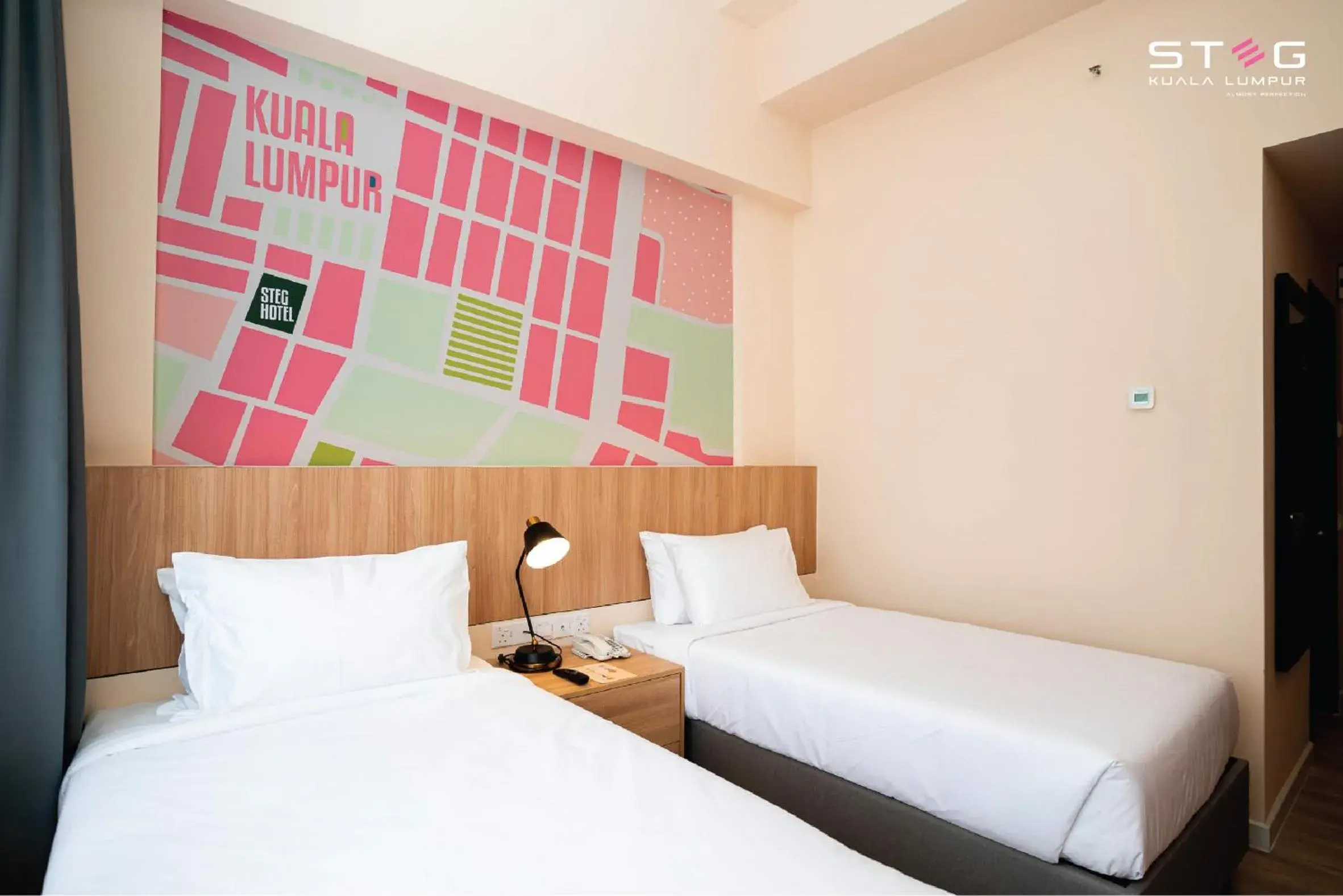 Bed in STEG Kuala Lumpur Bed in STEG Kuala Lumpur