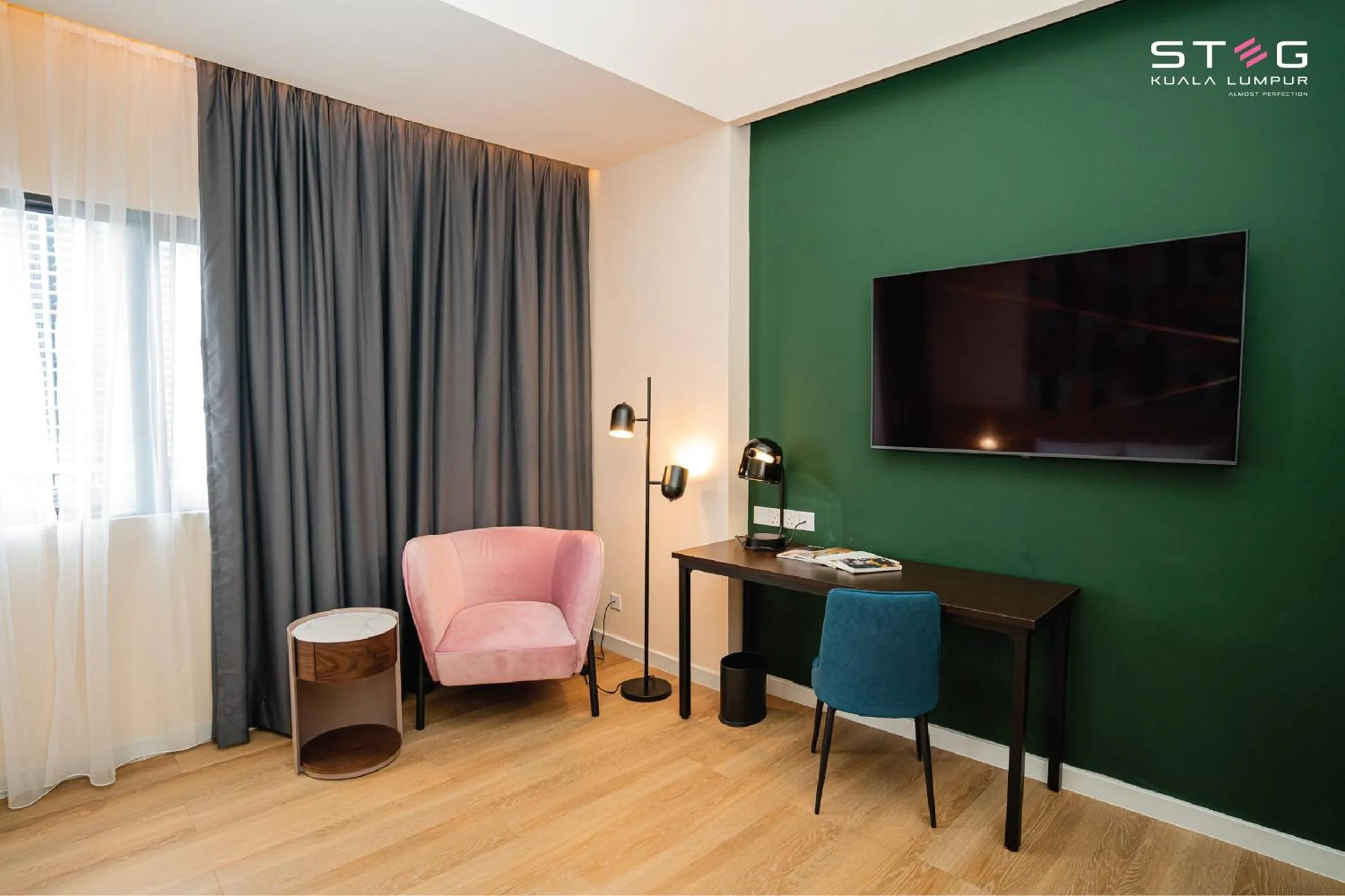 Seating area in STEG Kuala Lumpur