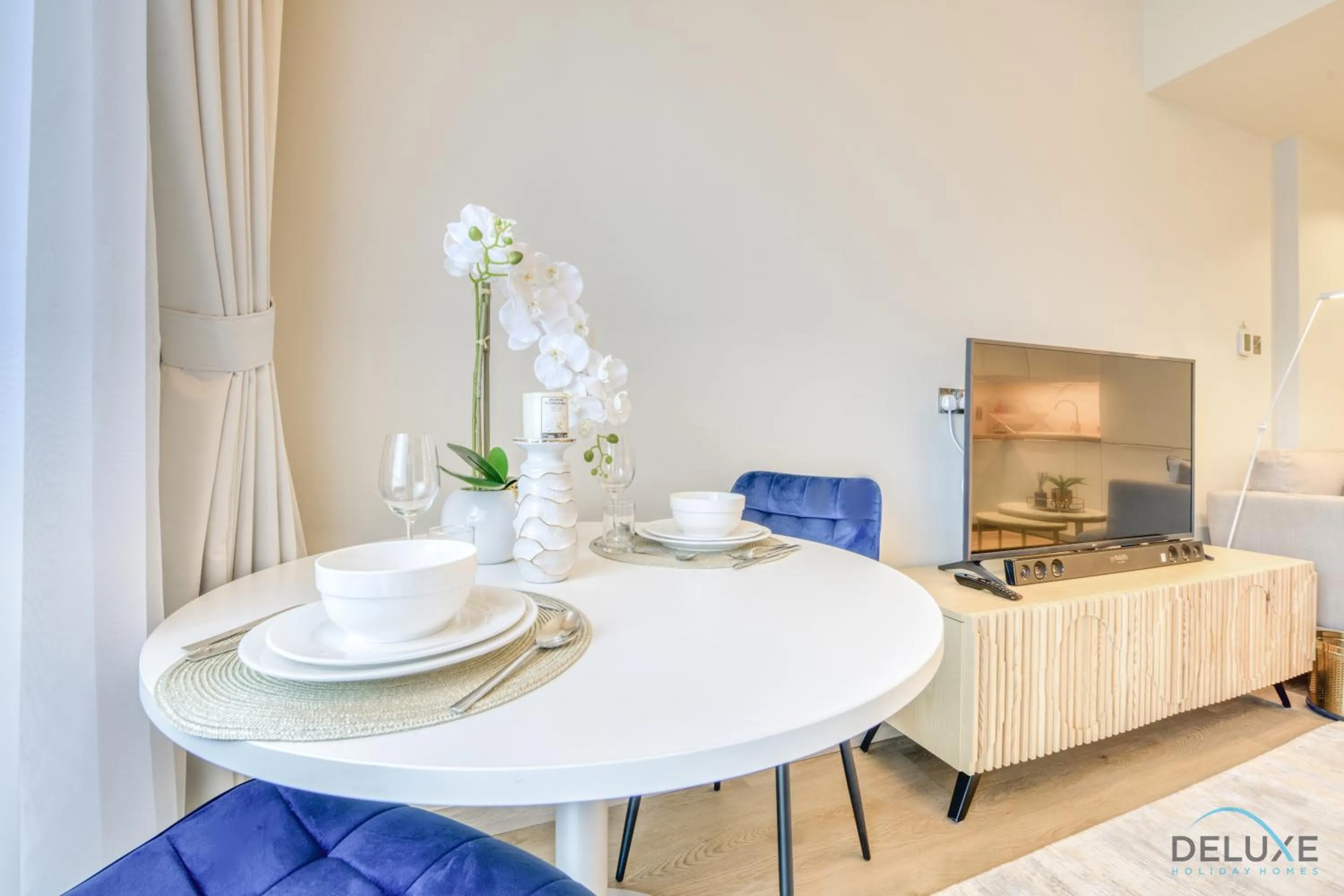 Kitchen or kitchenette in Stunning Studio at Marina Views A Dubai Marina by Deluxe Holiday Homes