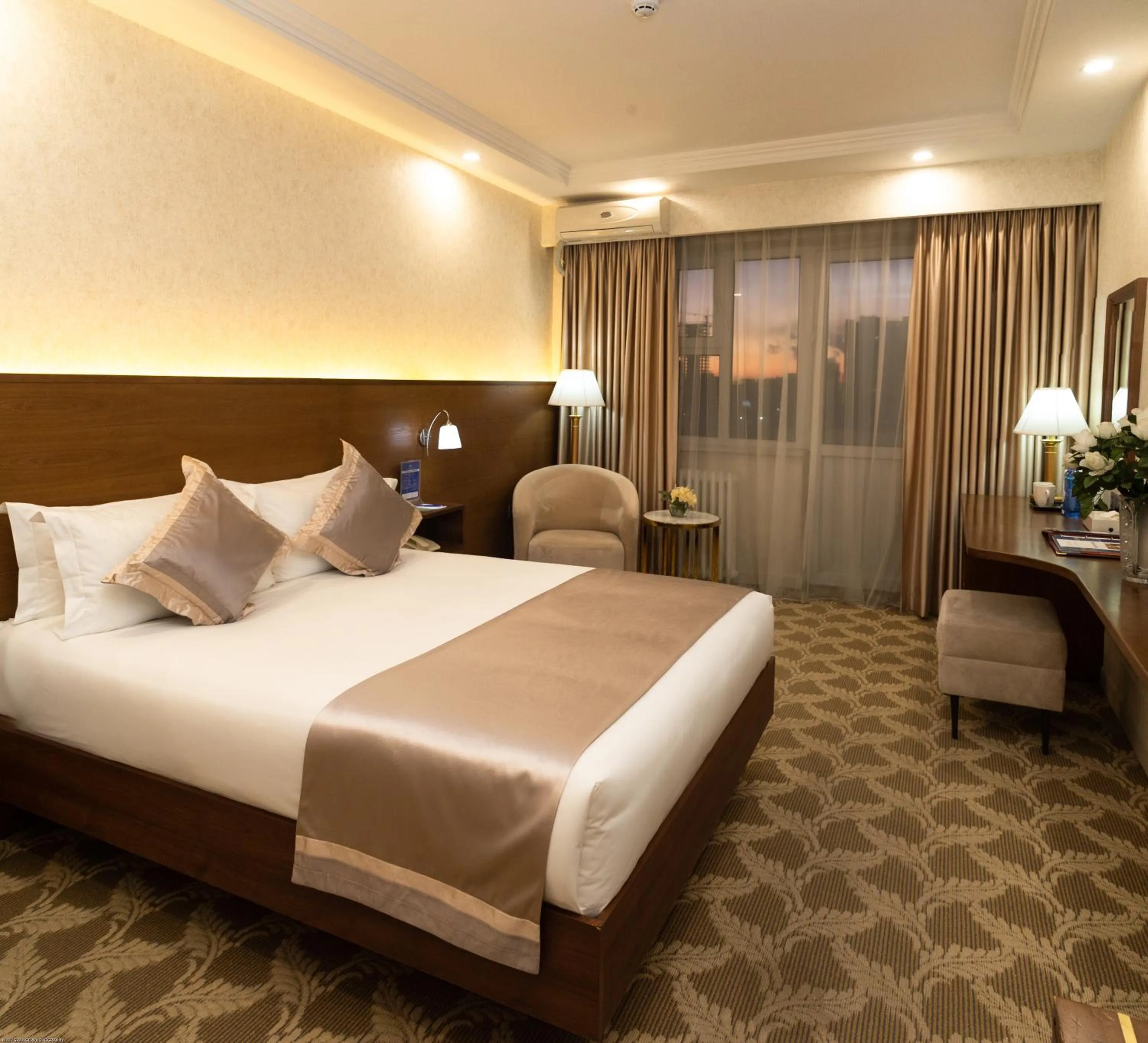 Bed in Bayangol Hotel
