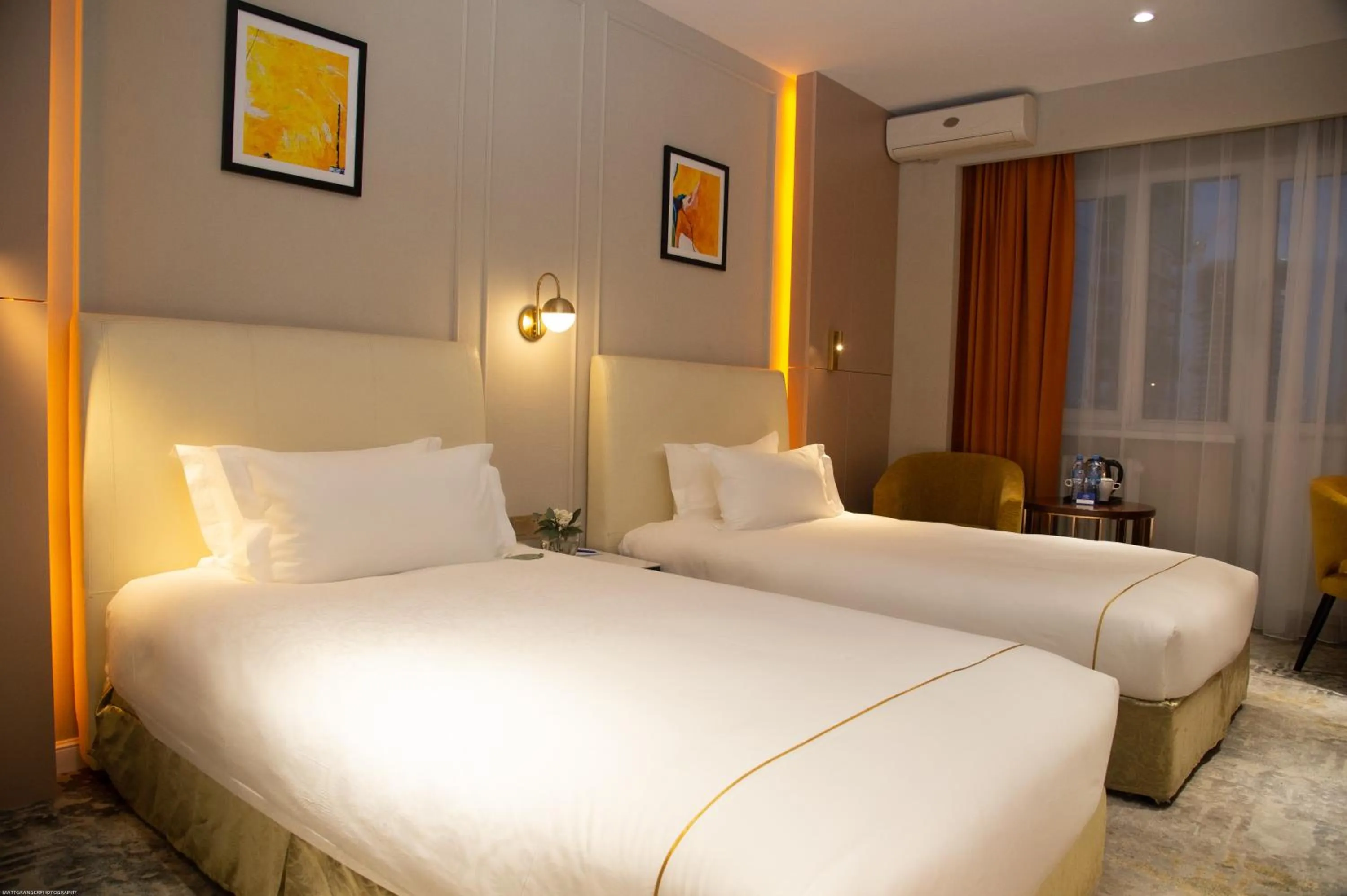 Bed in Bayangol Hotel