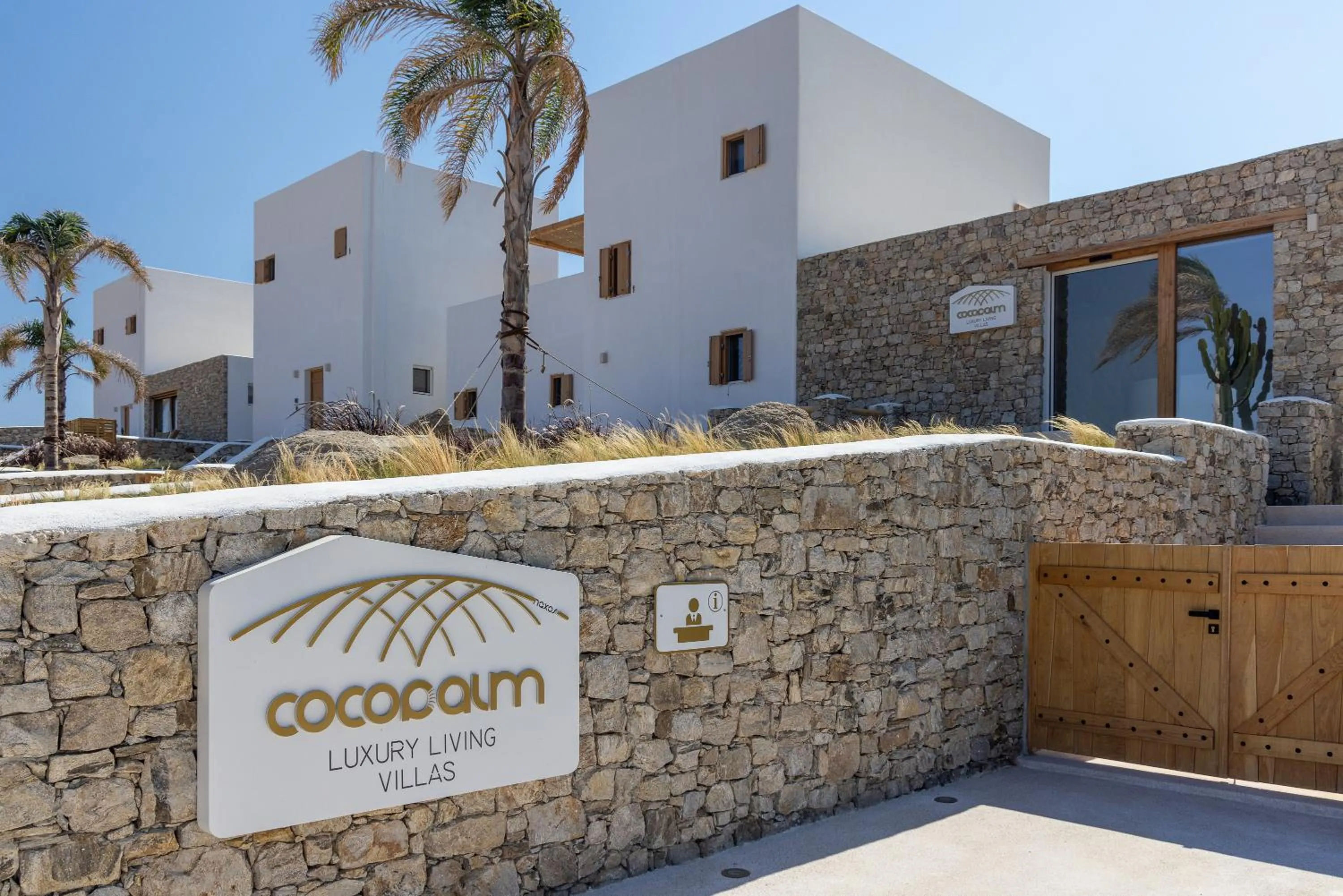 Property building in Cocopalm Villas Naxos