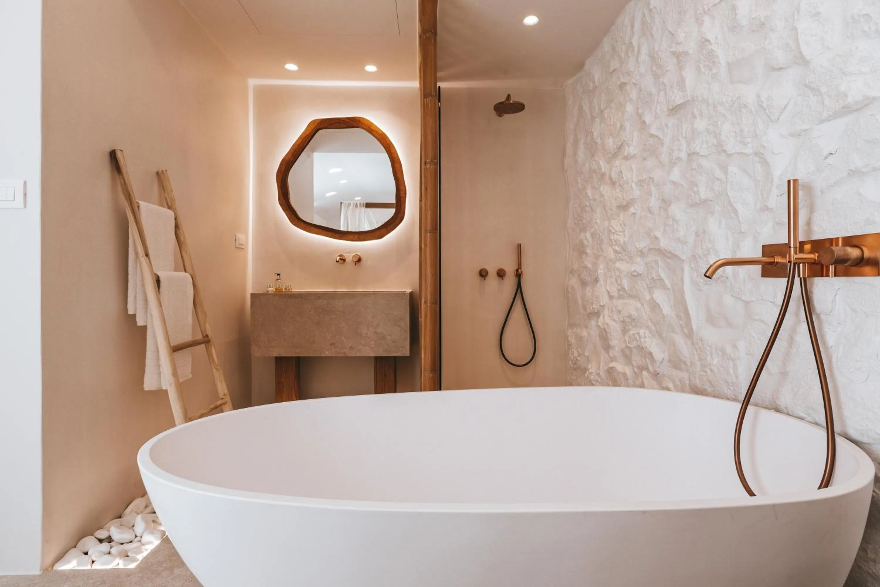 Bathroom in Cocopalm Villas Naxos