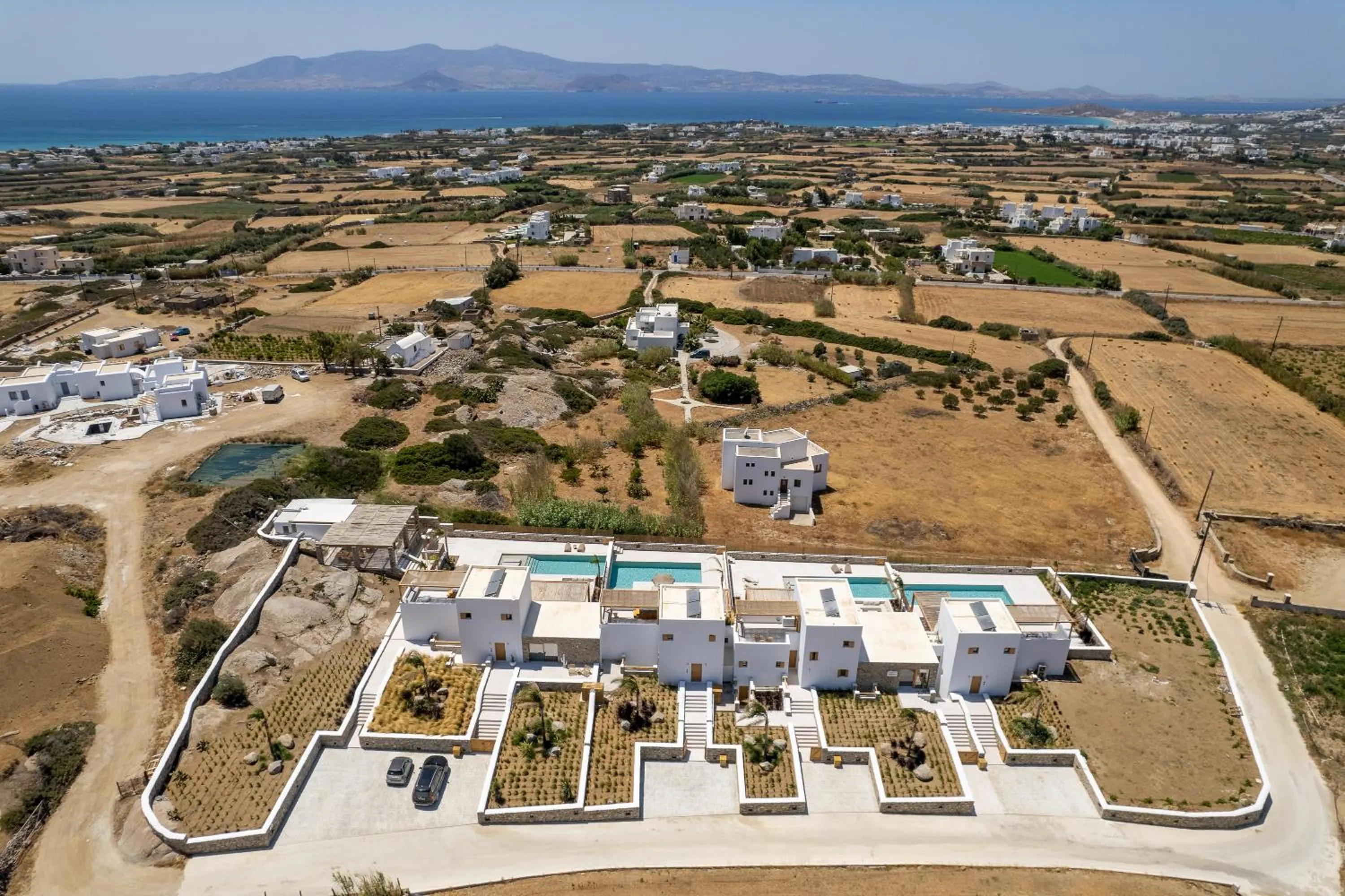 Property building in Cocopalm Villas Naxos