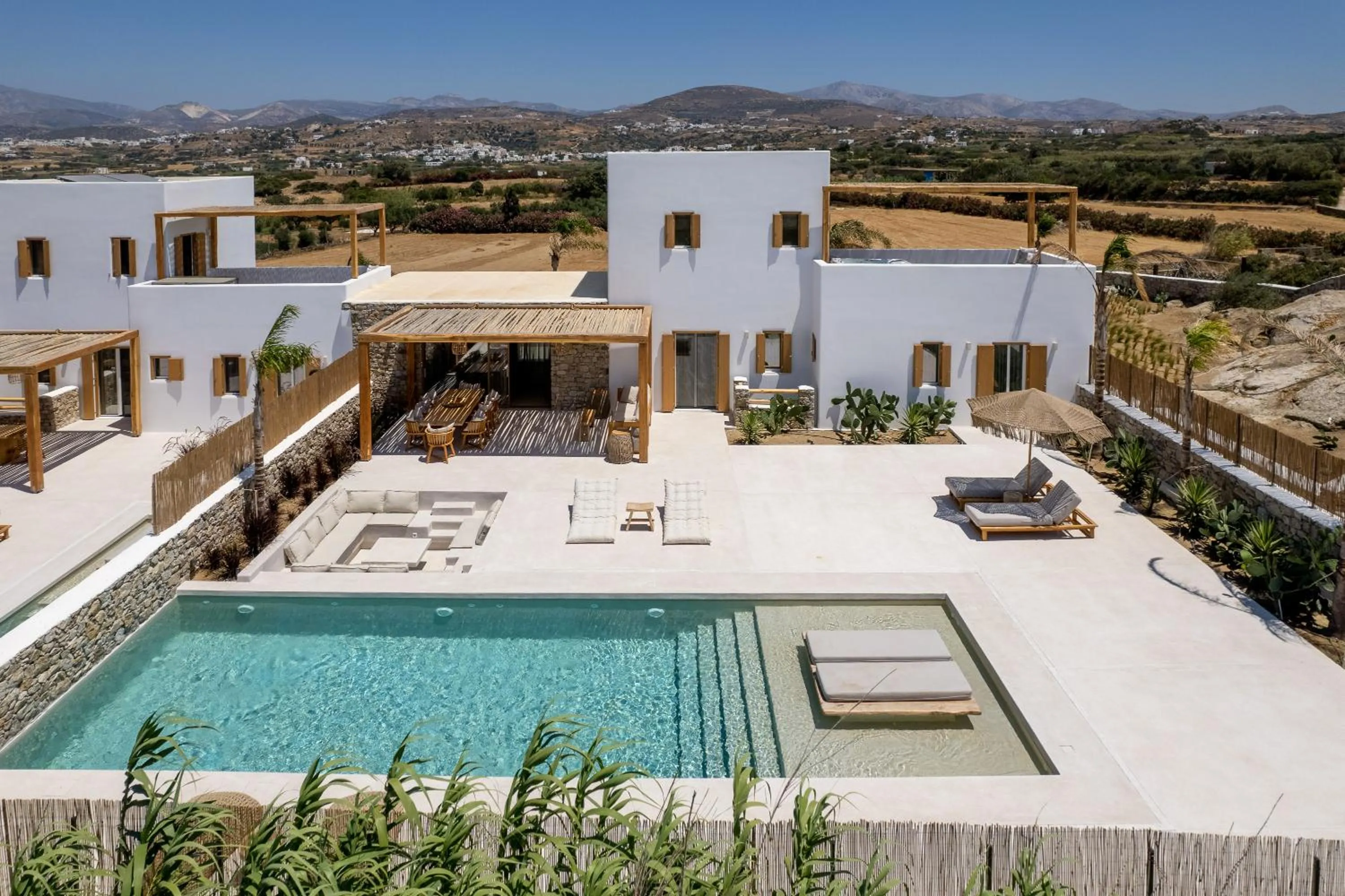Property building in Cocopalm Villas Naxos