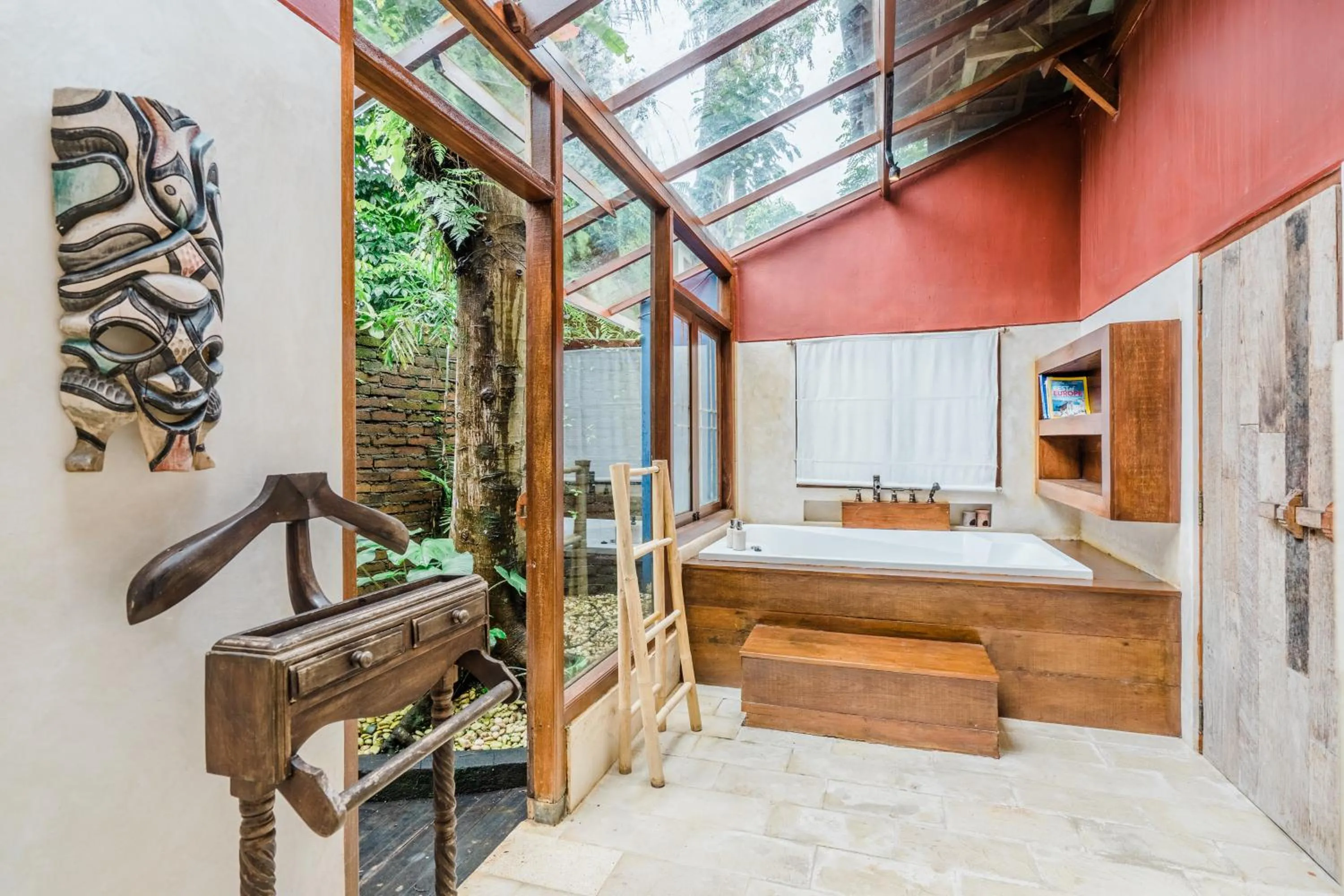 Bathroom, Bed in Aalaya Villa by Betterplace