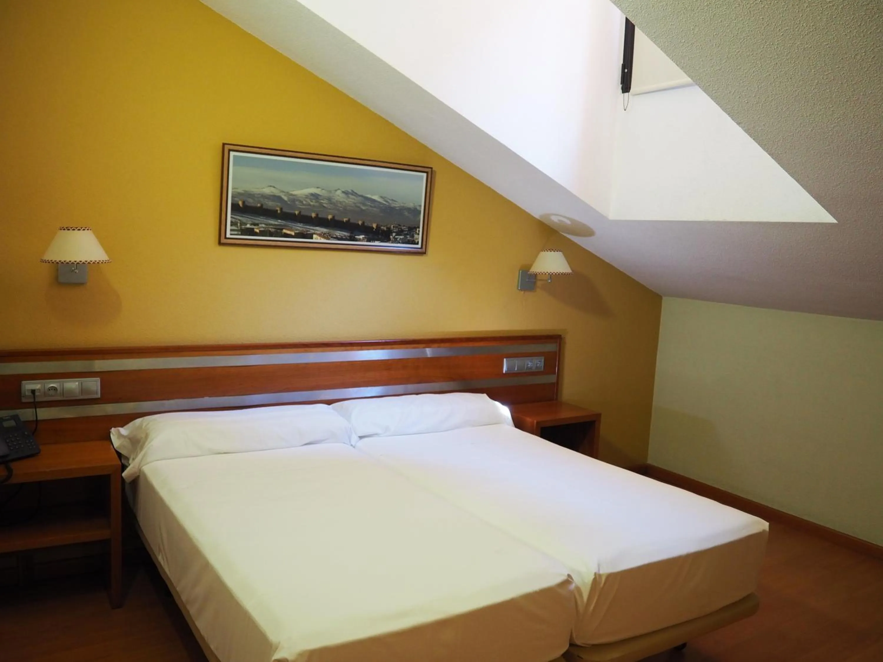 Bed in Ele Mirador de Santa Ana