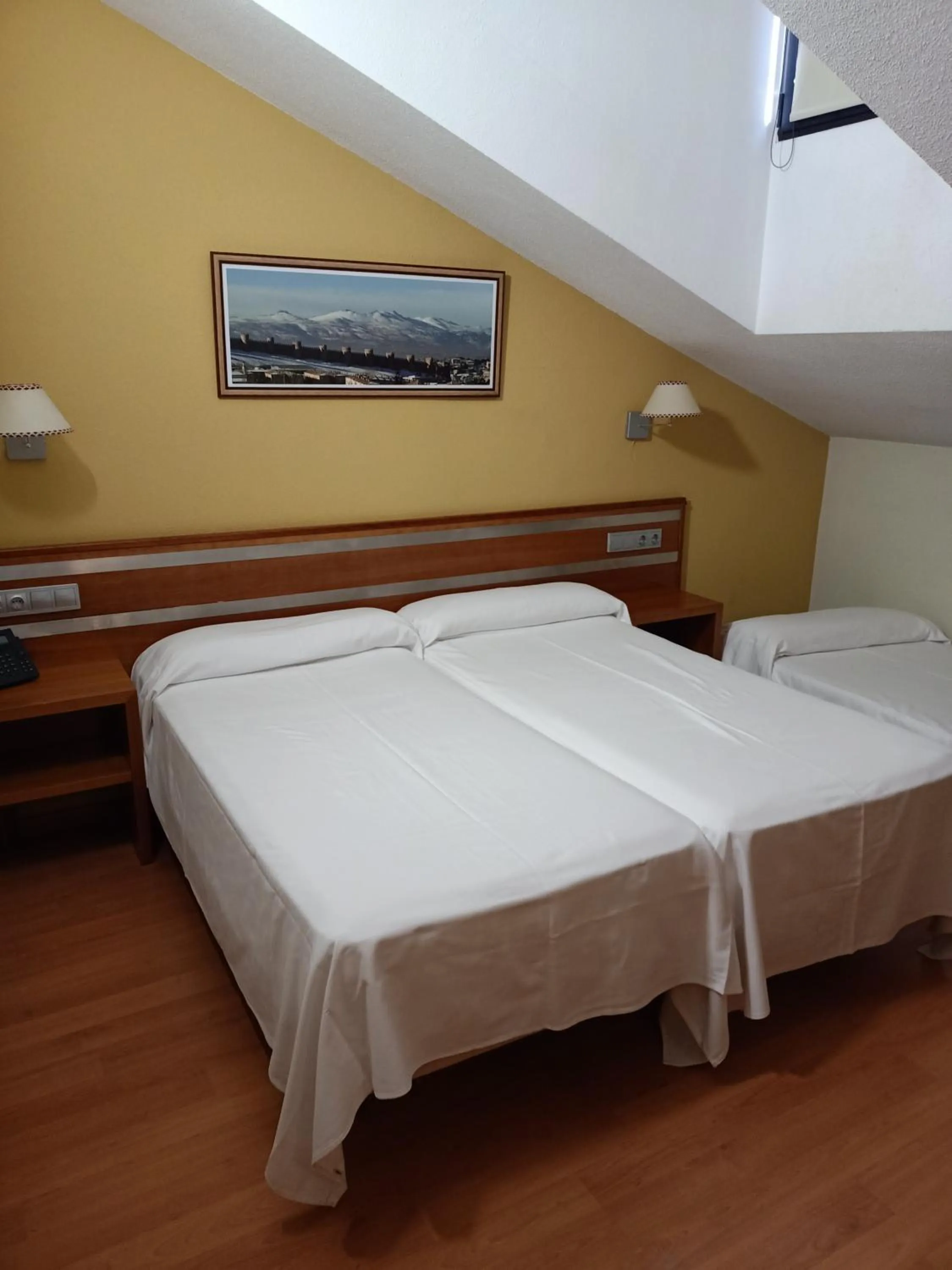 Bed in Ele Mirador de Santa Ana