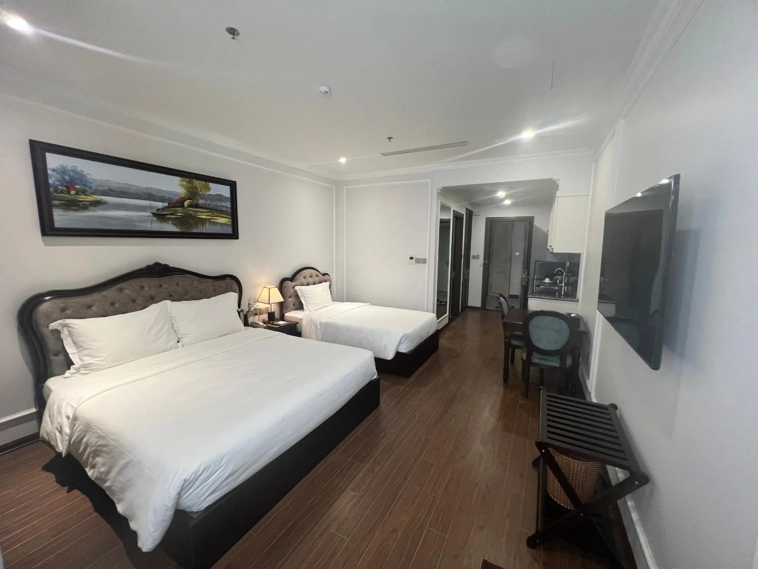 Bed in MADELISE HOTEL&APARTMENT