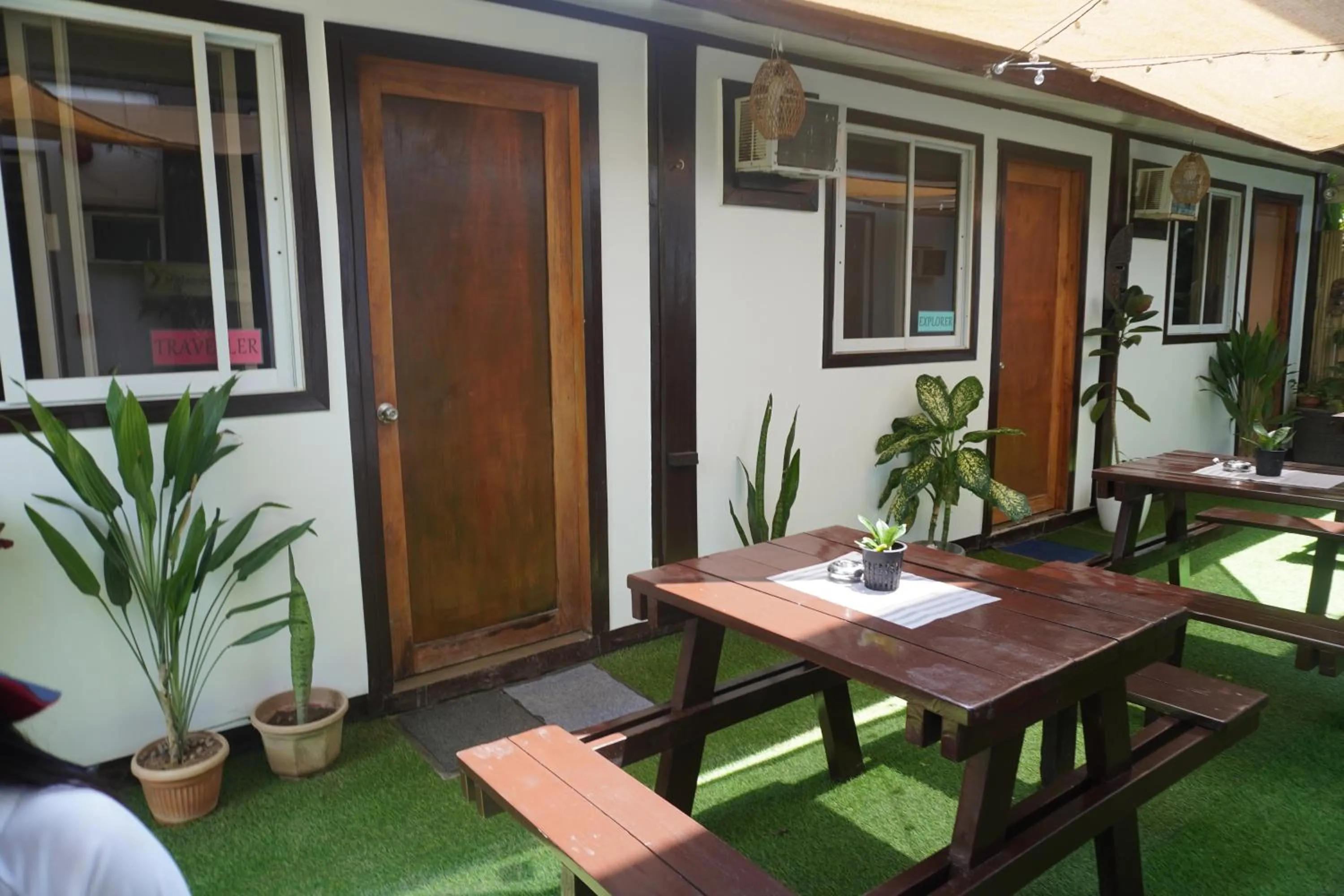 Patio in Keira Backpackers