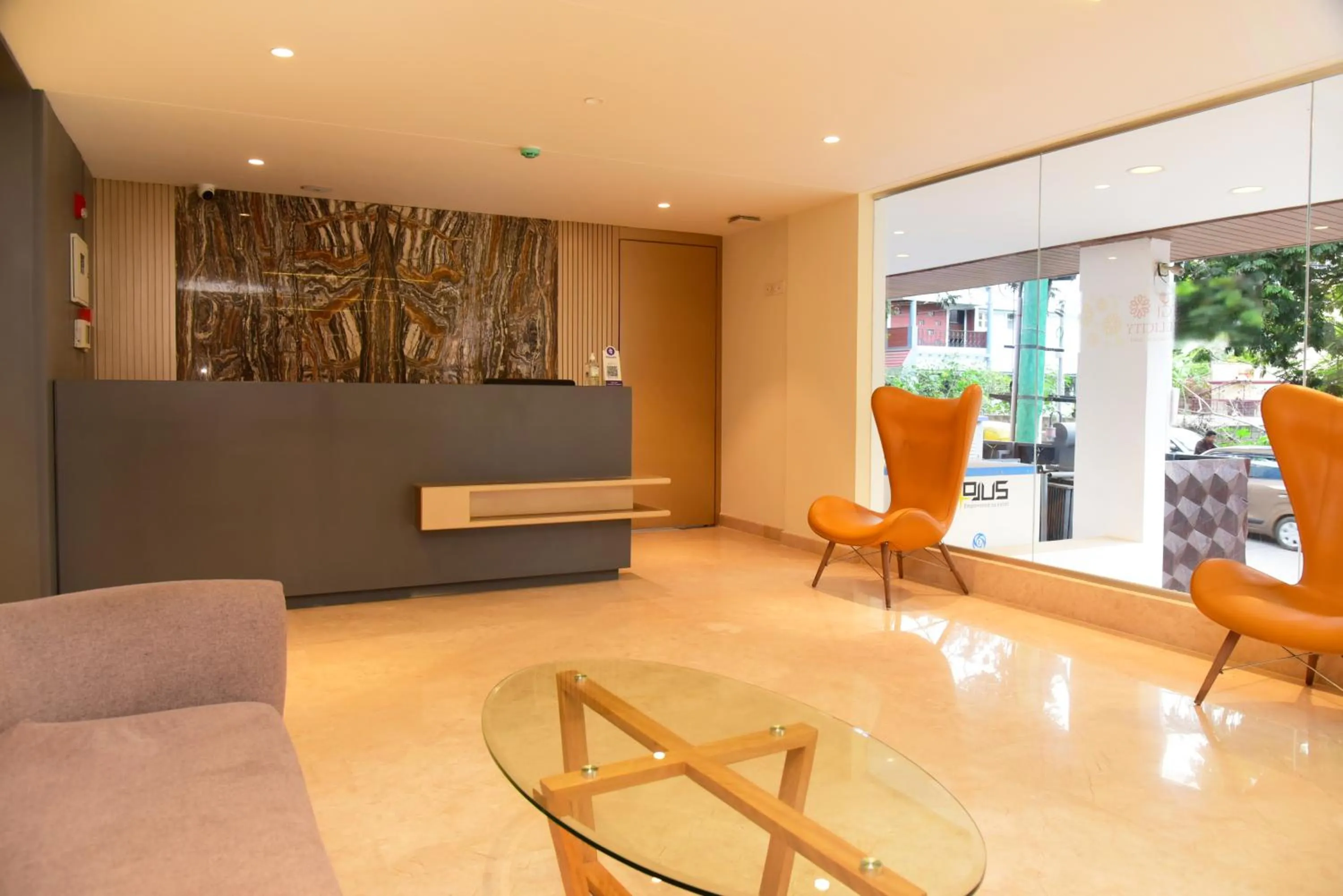 Lobby or reception in TGI Felicity