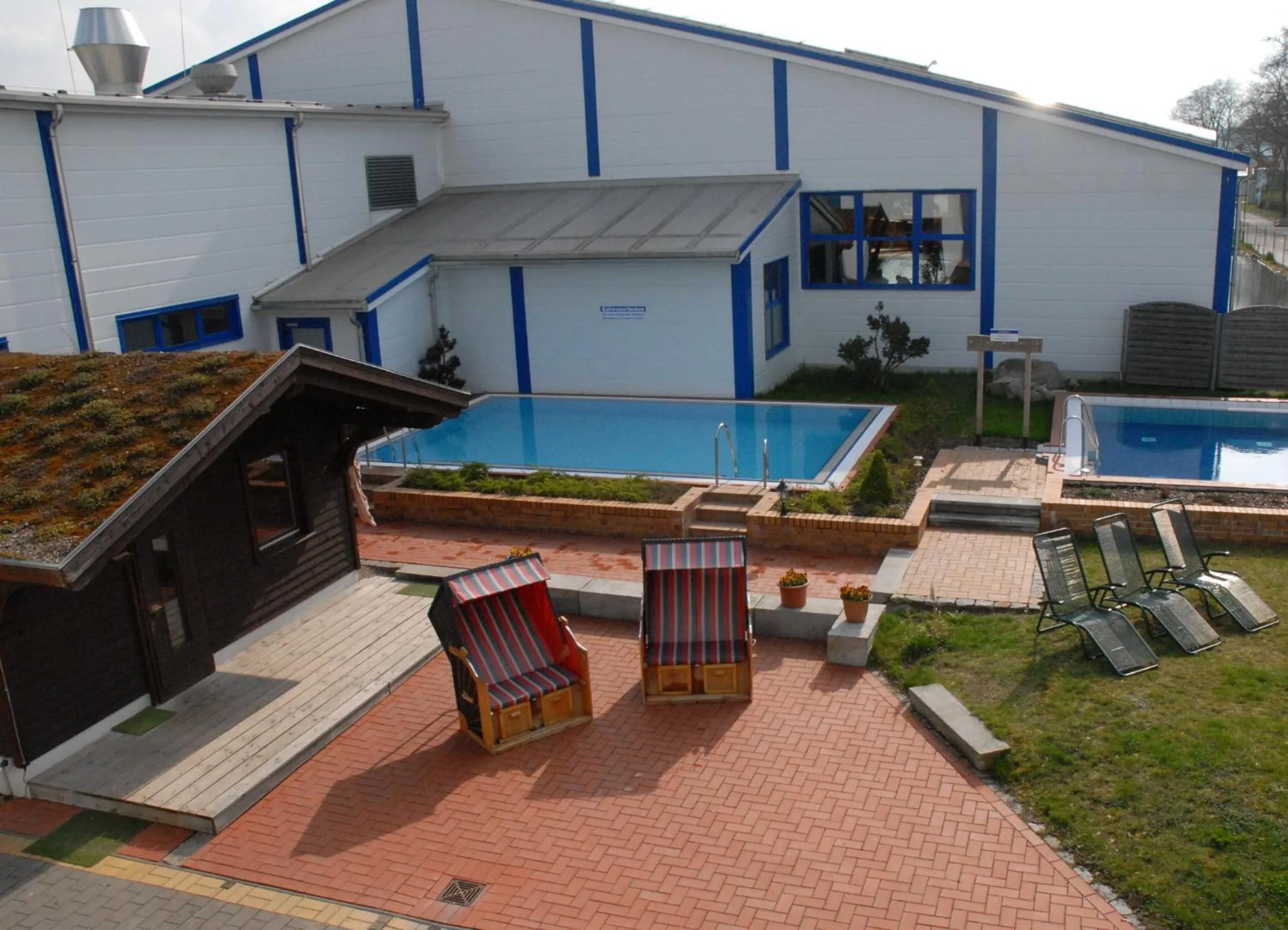 Sauna in Sporthotel Neuruppin - Apartmenthaus mit Ferienwohnungen