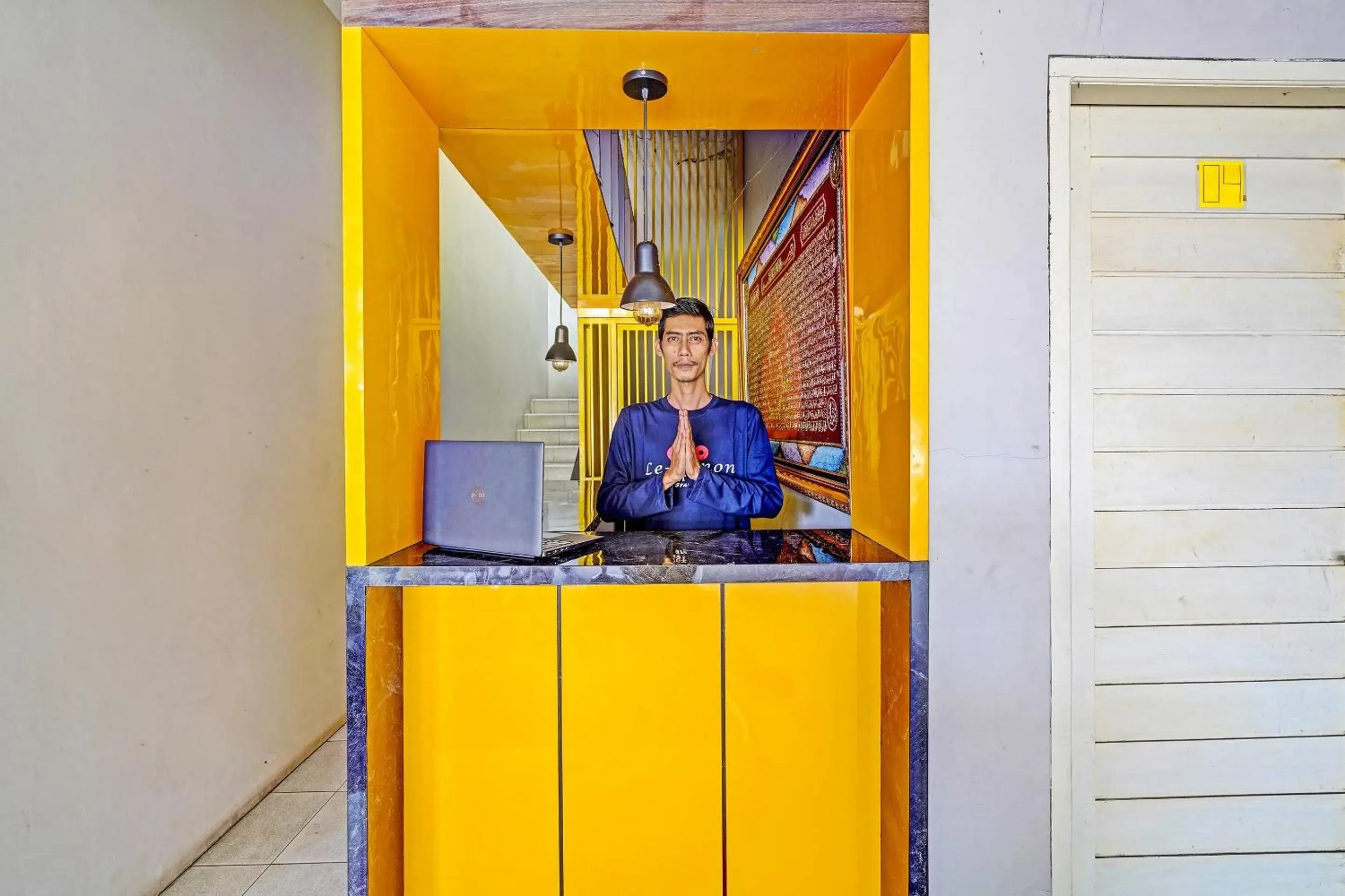 Lobby or reception in OYO 91329 Guest House Le-banon Syariah Lobby or reception in OYO 91329 Guest House Le-banon Syariah