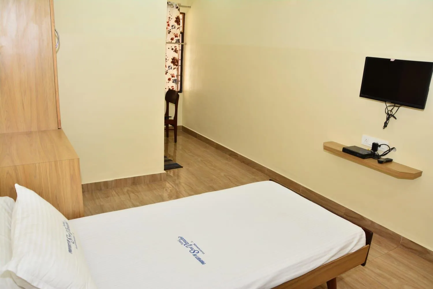 Bed in Hotel Sree Vasudev