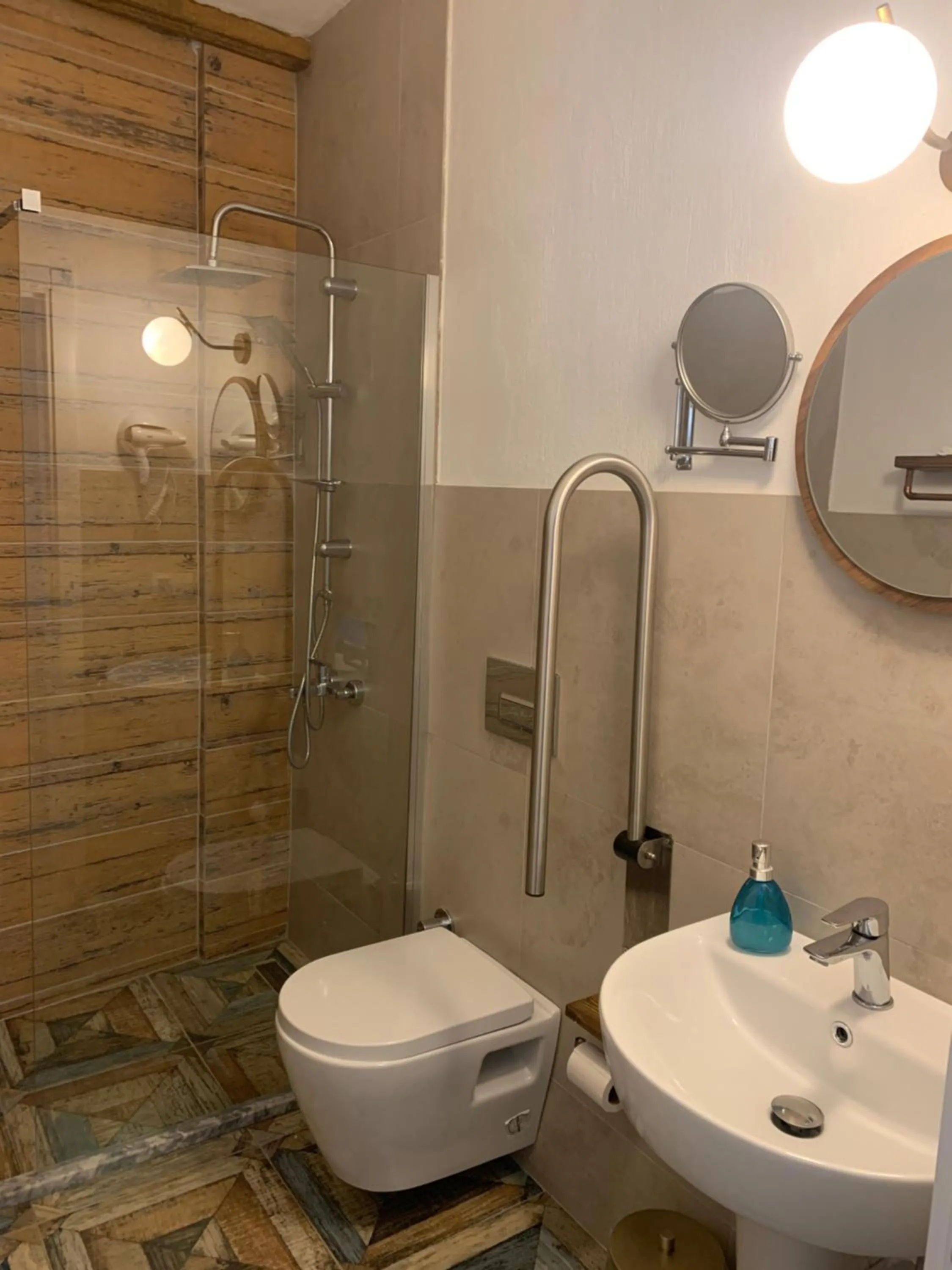 Shower in Arden's House