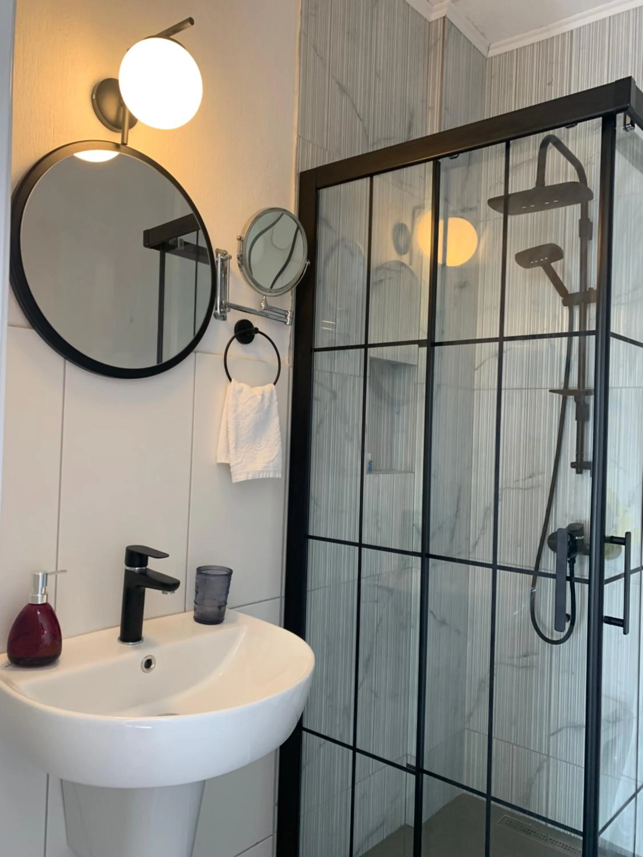 Shower in Arden's House