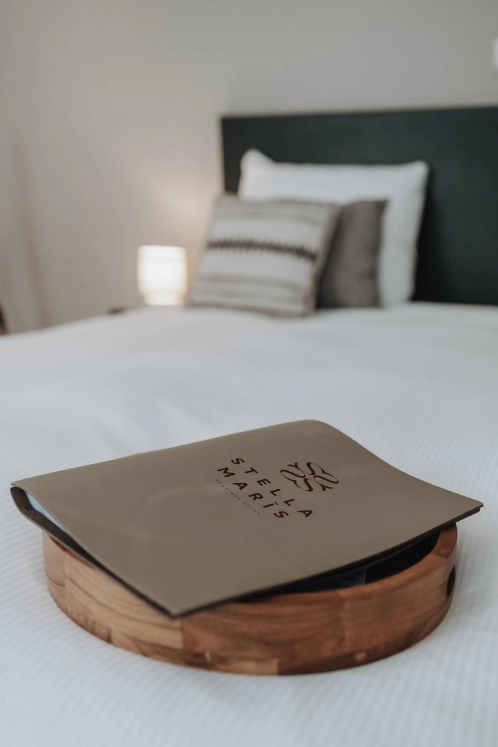 Decorative detail, Bed in Boutique Hotel Stella Maris