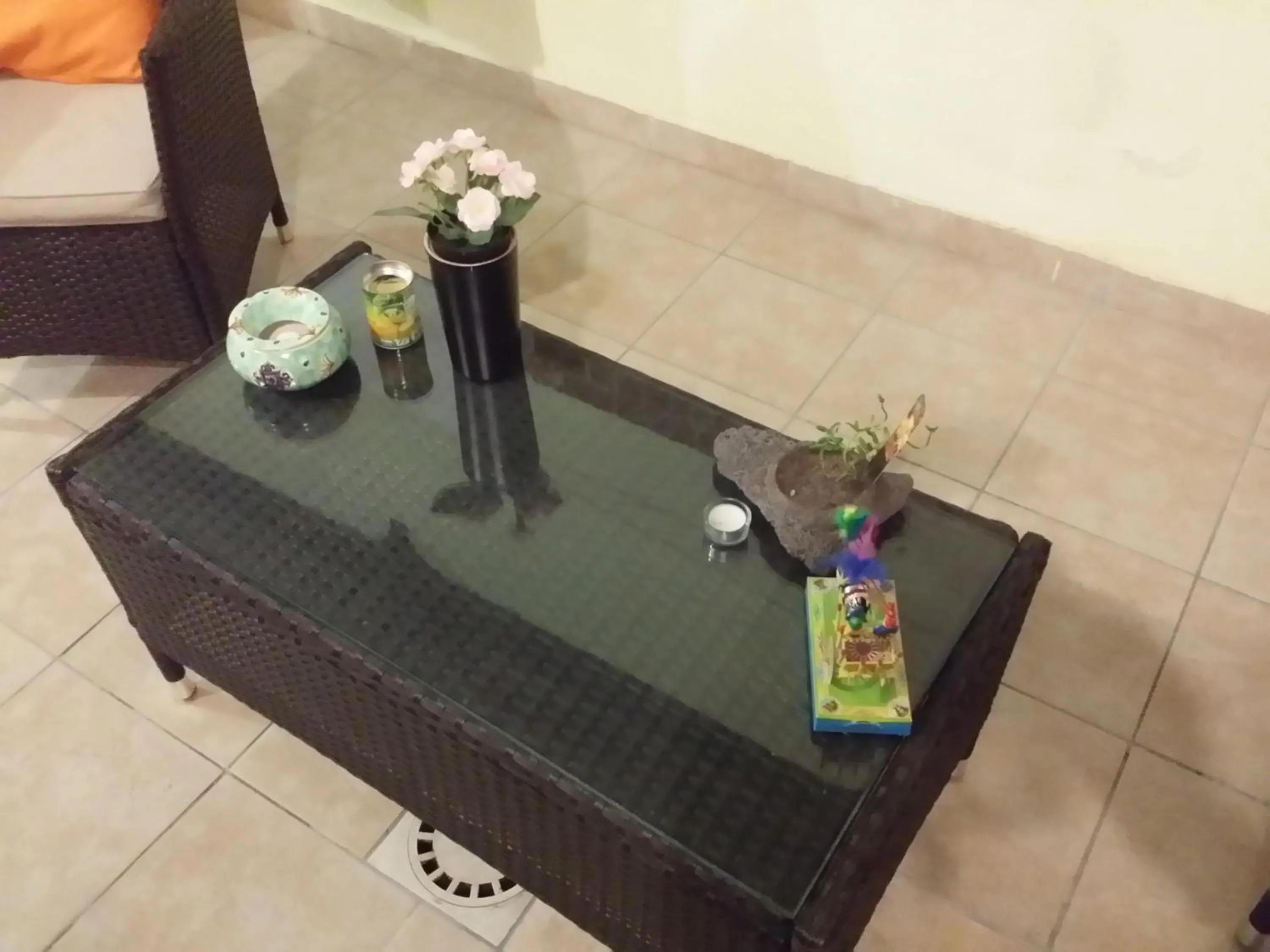 Communal lounge/ TV room in B&B Casa Valeria