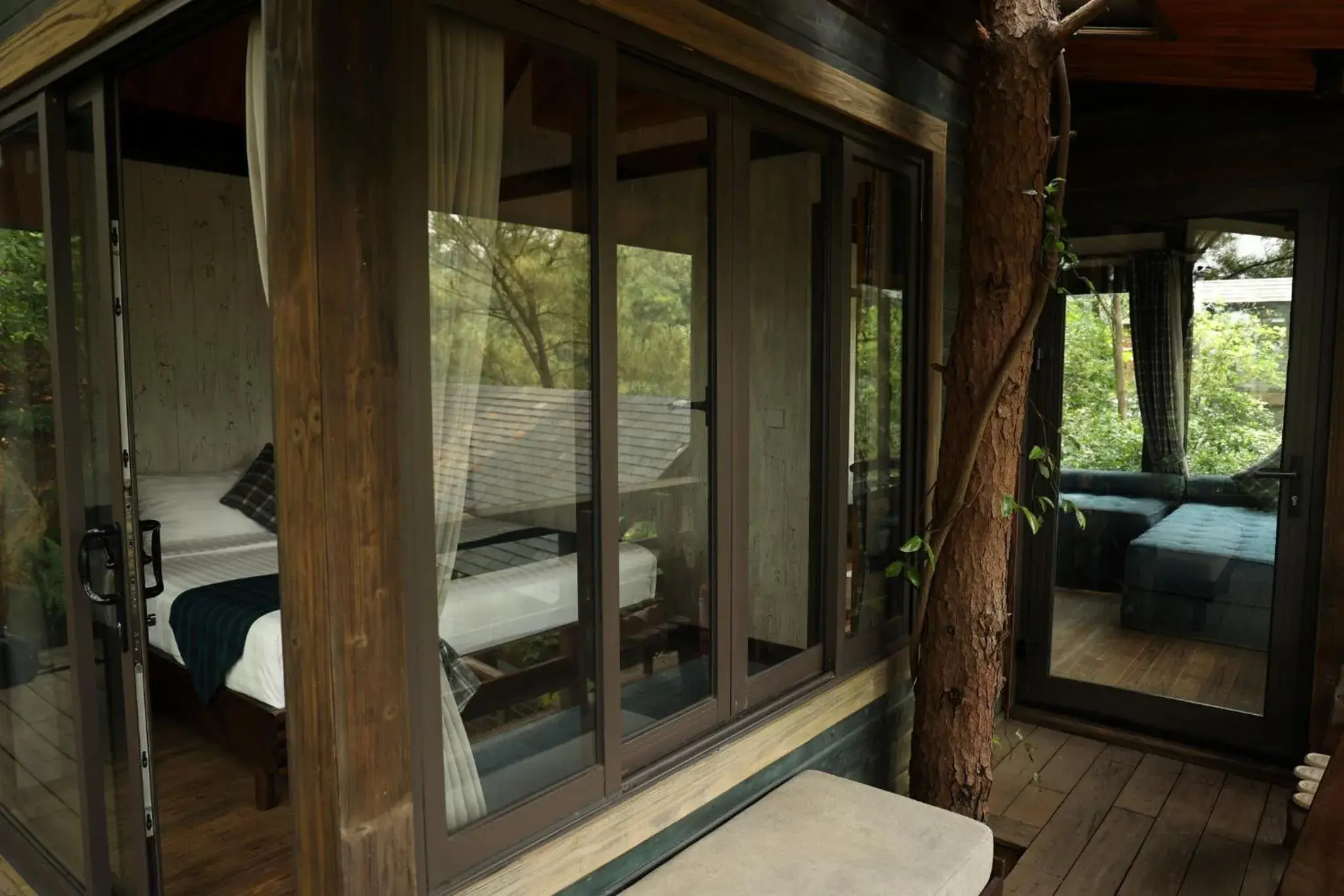 Patio, Bed in Amaya Retreat Patio, Bed in Amaya Retreat