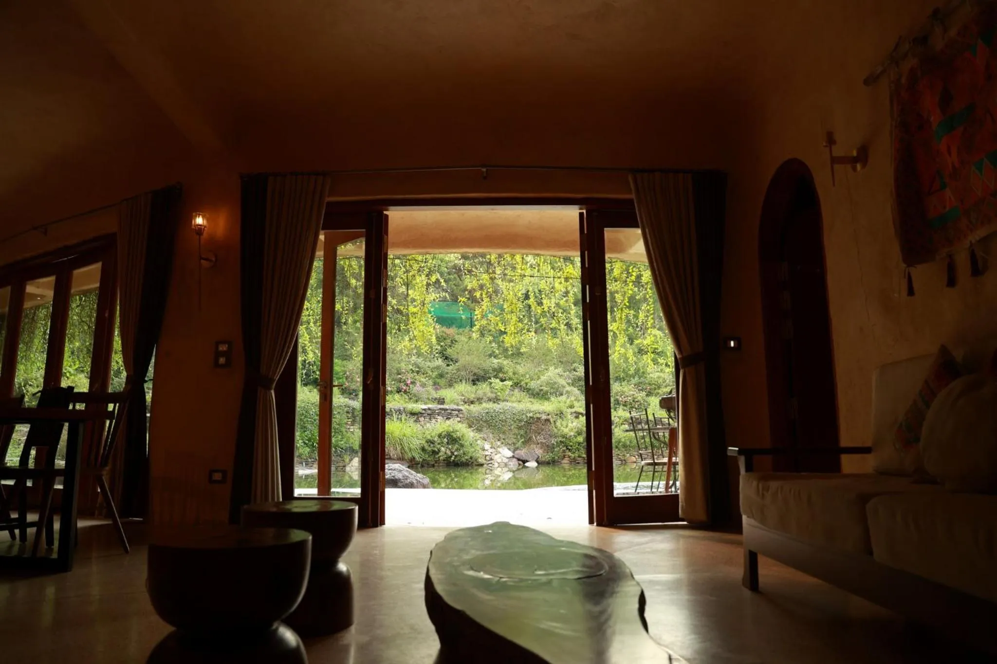 Seating area in Amaya Retreat