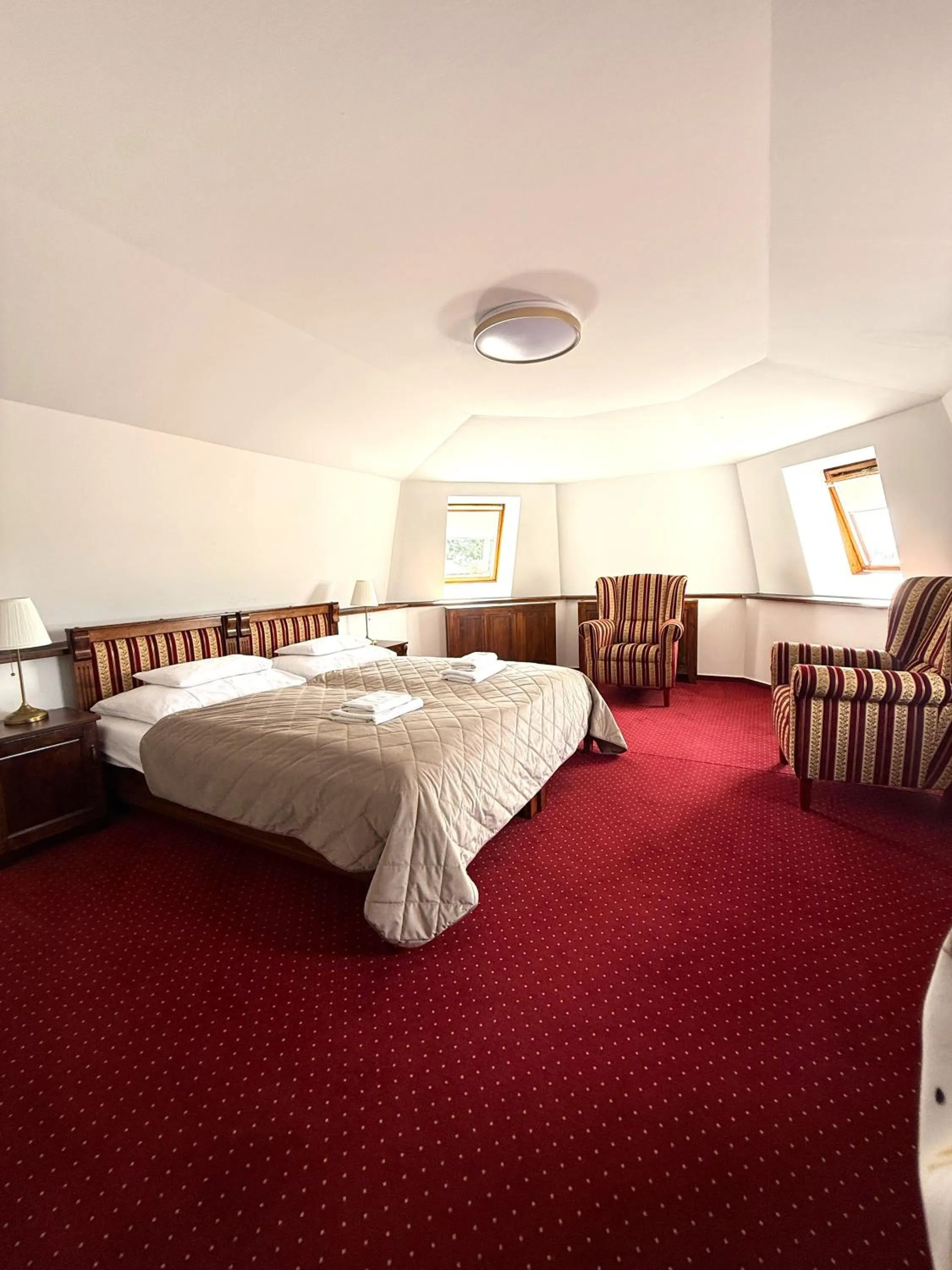 Photo of the whole room, Bed in Zámocká koruna u Hoffera