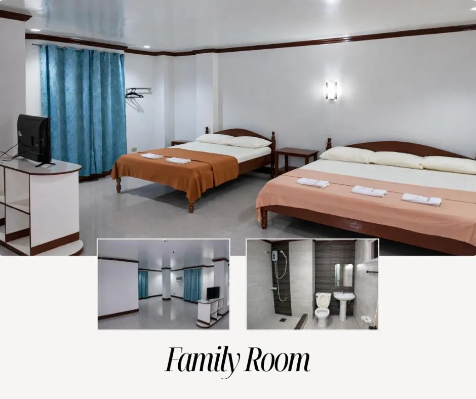 Bed in La Elliana Hotel & Restaurant, Inc.