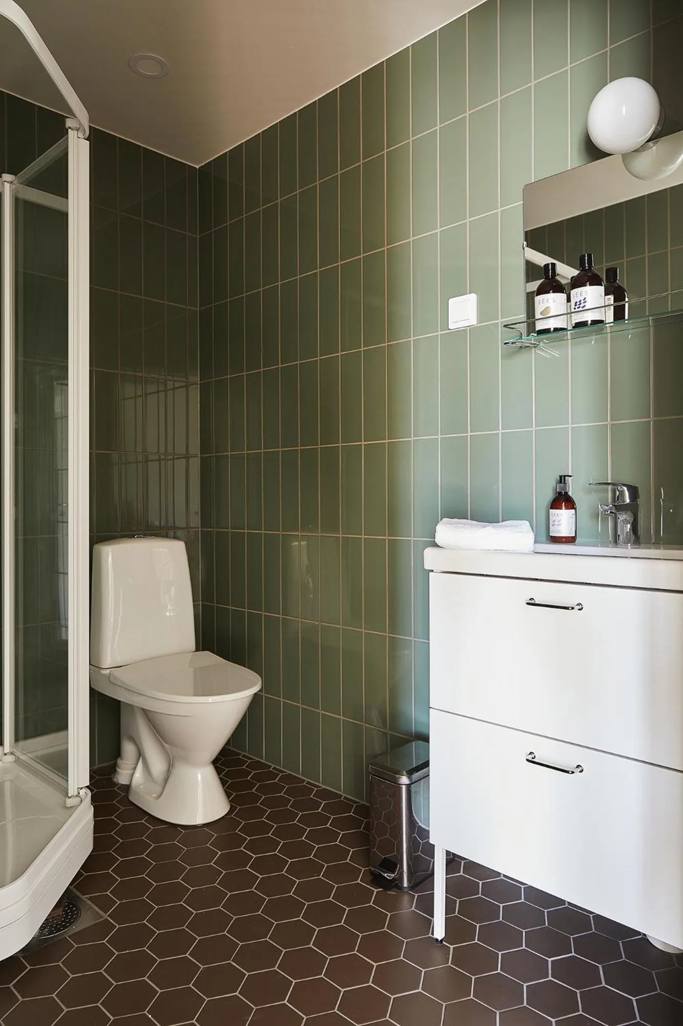 Bathroom in Hotelli Vihannonkulma