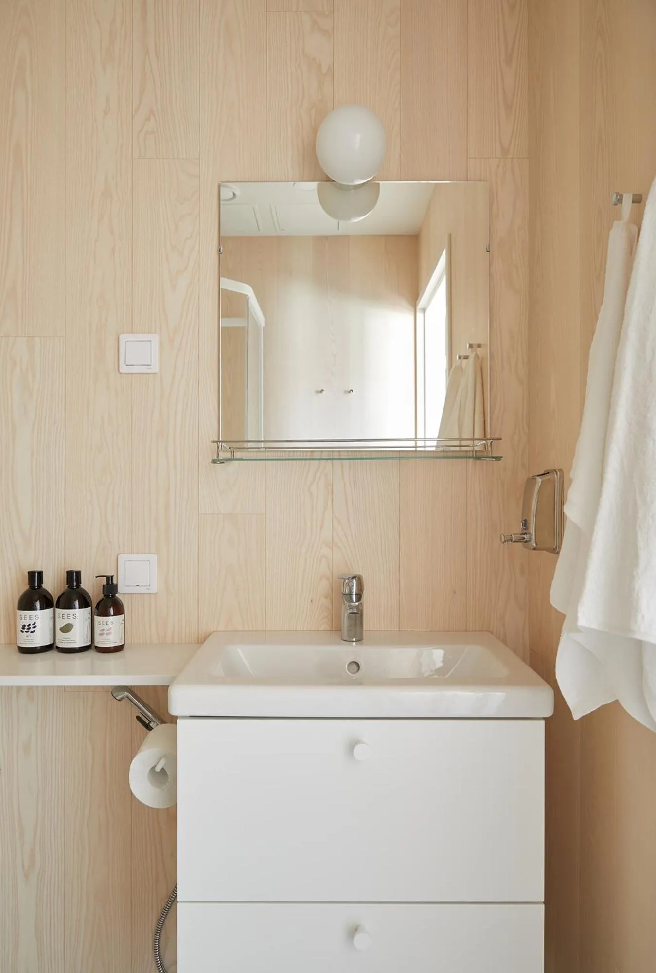 Bathroom in Hotelli Vihannonkulma