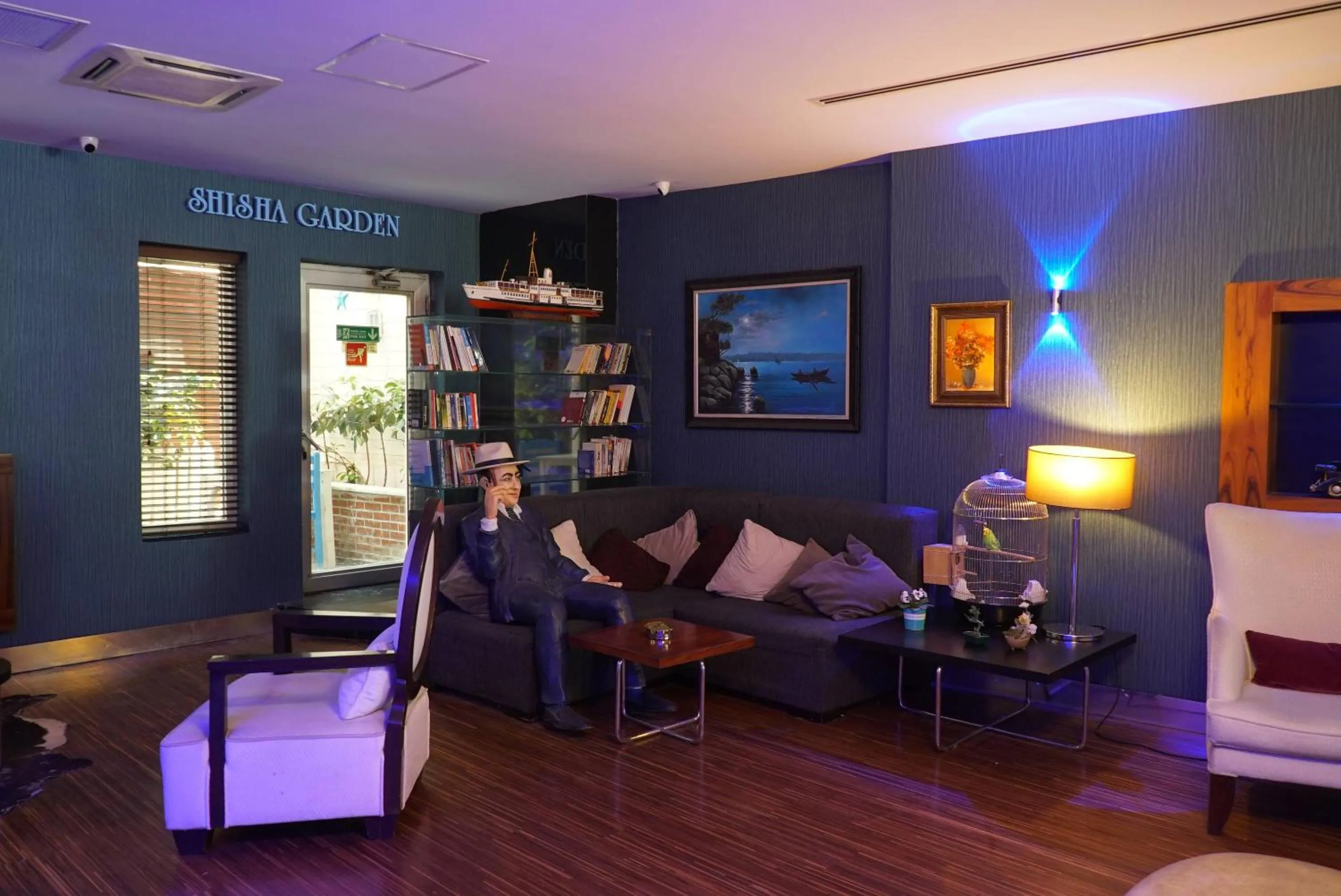 Lobby or reception in Hotel Troya