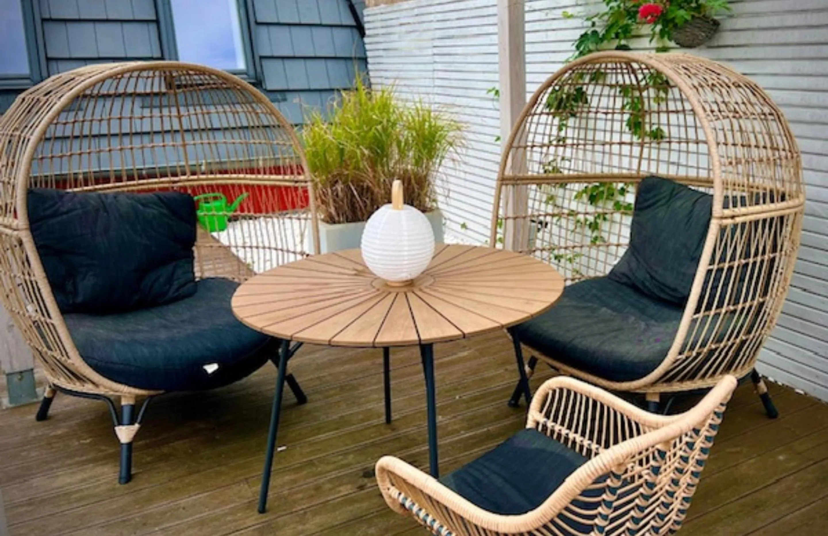 Balcony/Terrace in Monciak55 Sopot Apartments