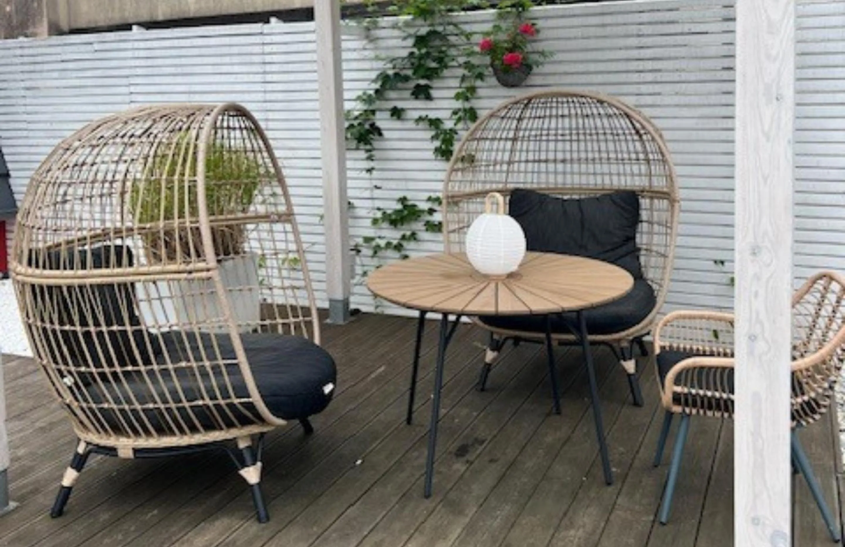 Balcony/Terrace in Monciak55 Sopot Apartments