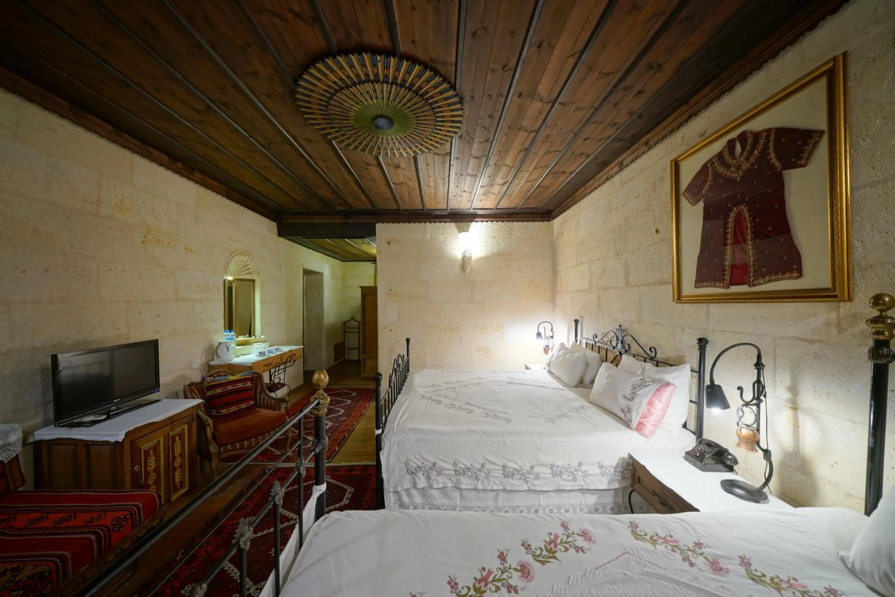 Bed in Selcuklu Evi Cave Hotel - Special Category