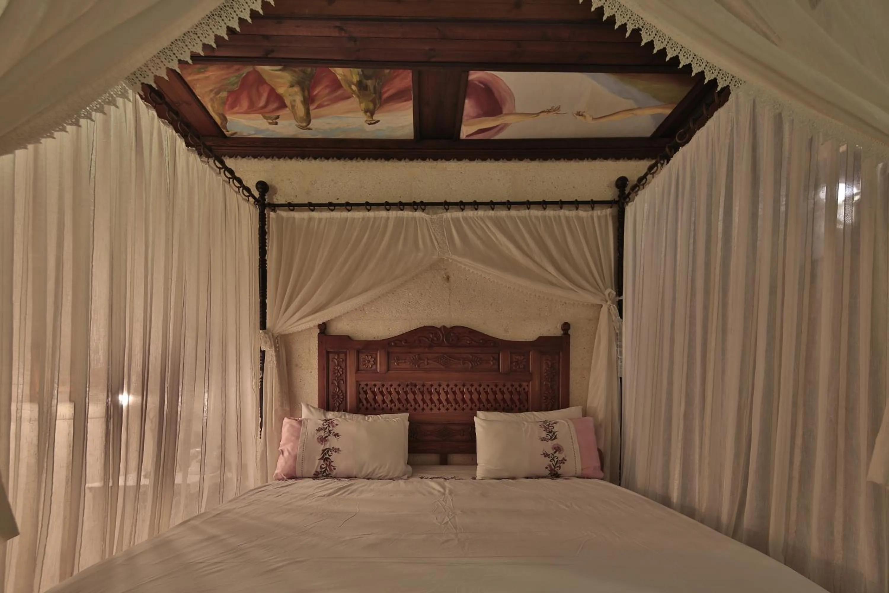 Decorative detail, Bed in Selcuklu Evi Cave Hotel - Special Category