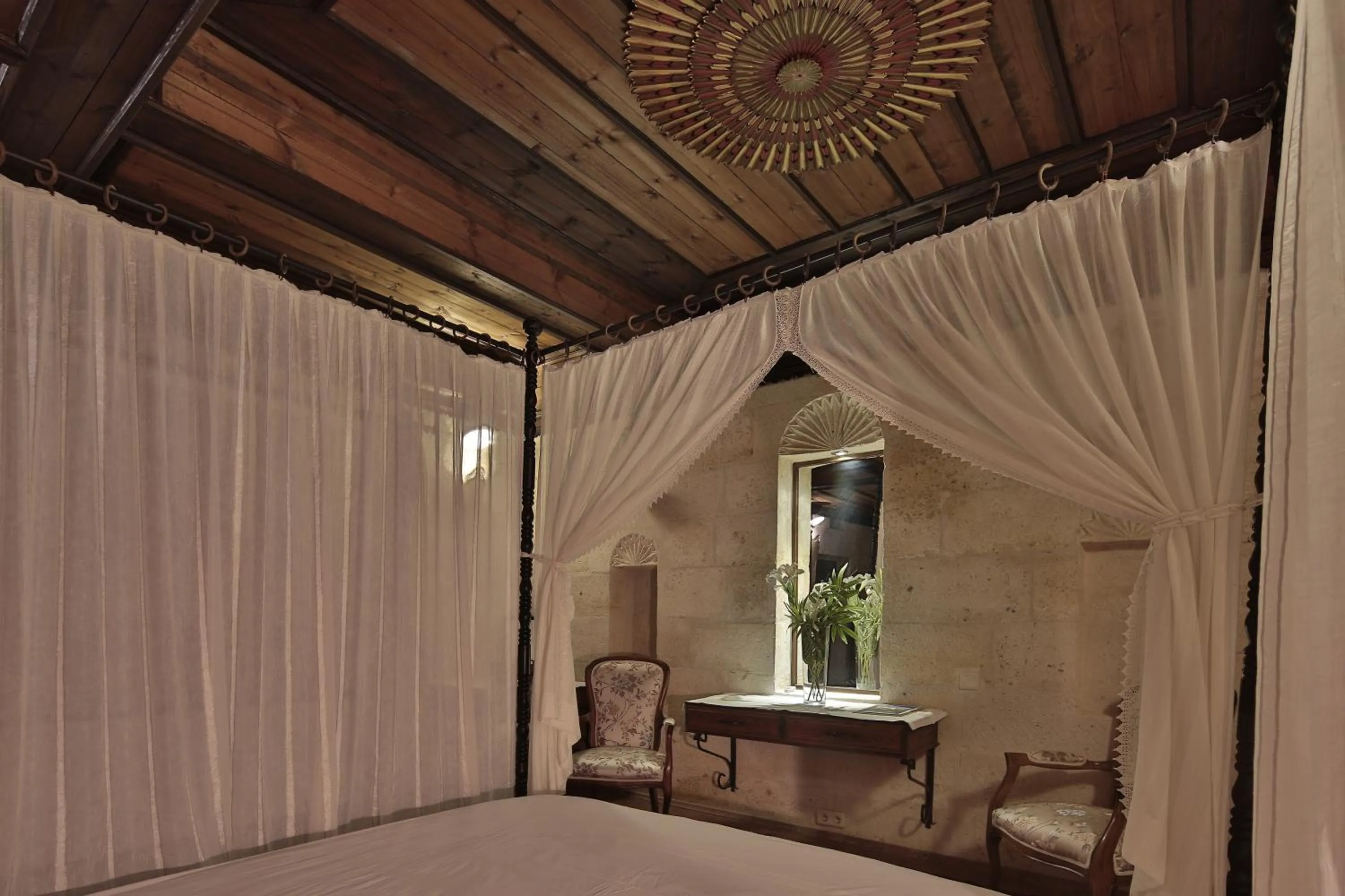 Decorative detail, Bed in Selcuklu Evi Cave Hotel - Special Category