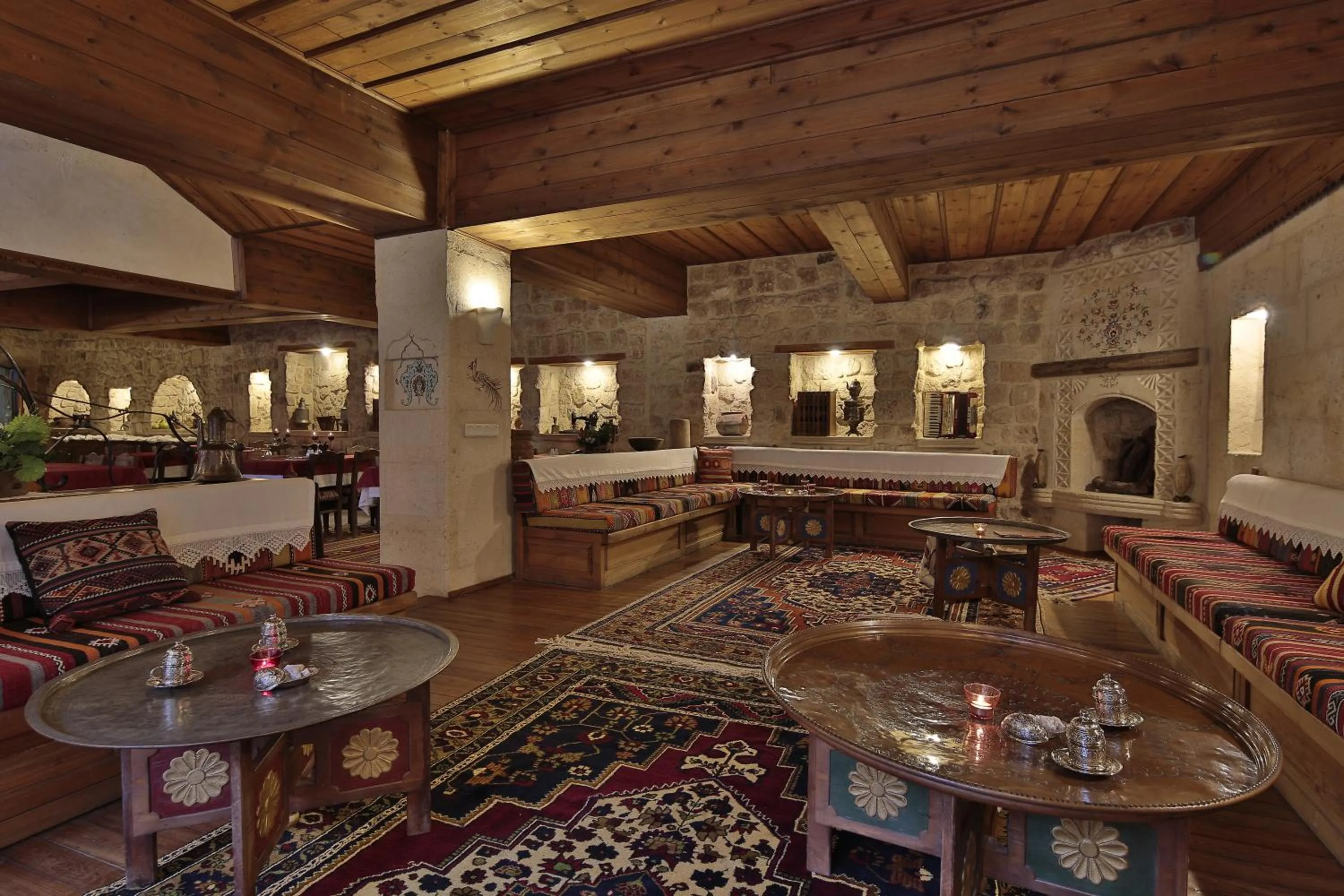 Lounge or bar in Selcuklu Evi Cave Hotel - Special Category