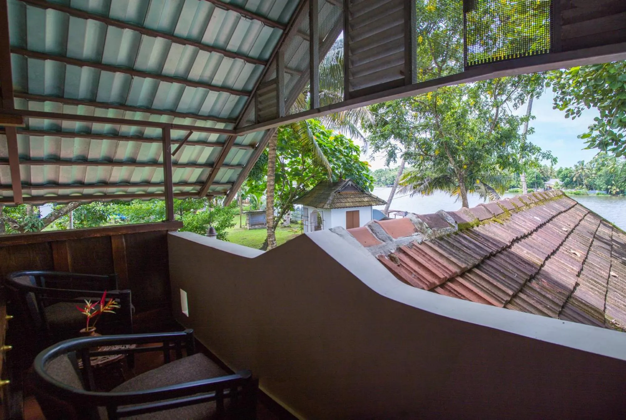 Balcony/Terrace in Kurialacherry House Alleppey