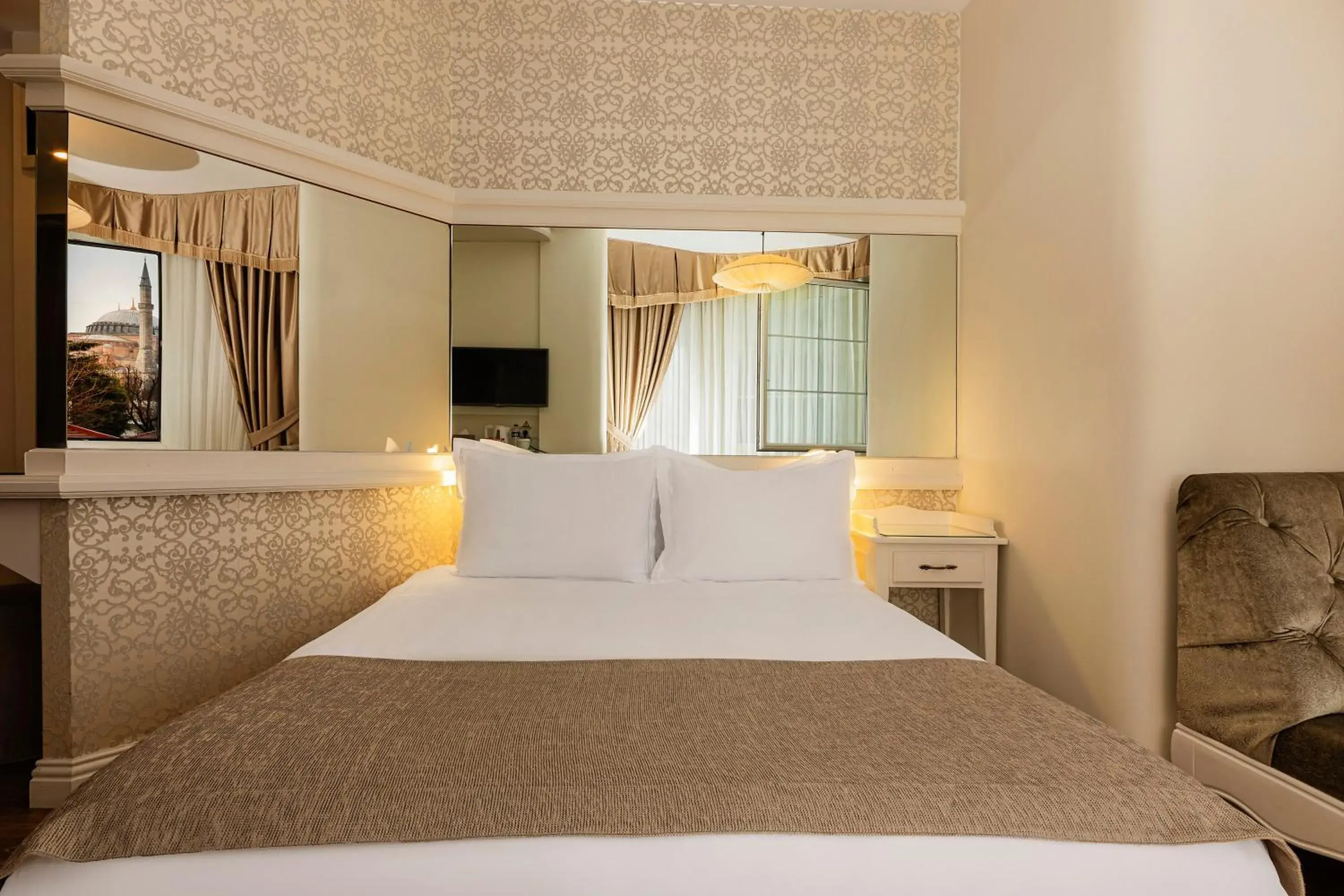 Bed in Hotel Yasmak Sultan Bed in Hotel Yasmak Sultan