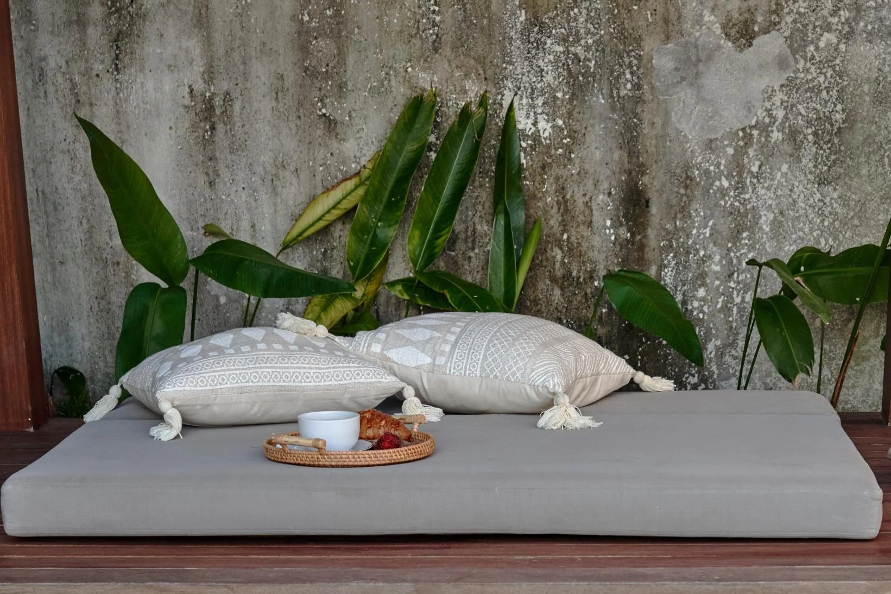 Seating area in Om Cemagi Beach Villa Canggu