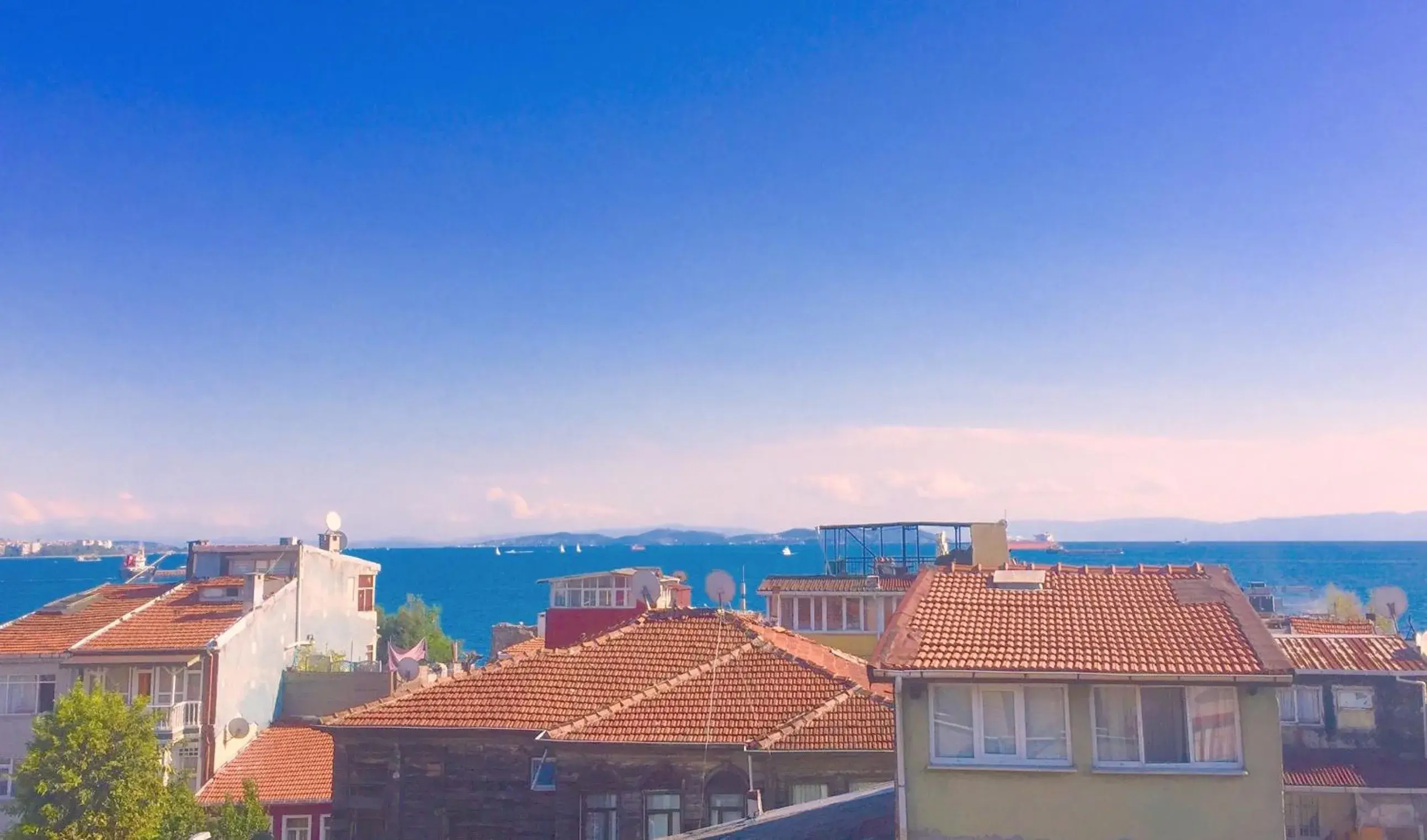 Sea view in Naz Wooden House Inn Sea view in Naz Wooden House Inn