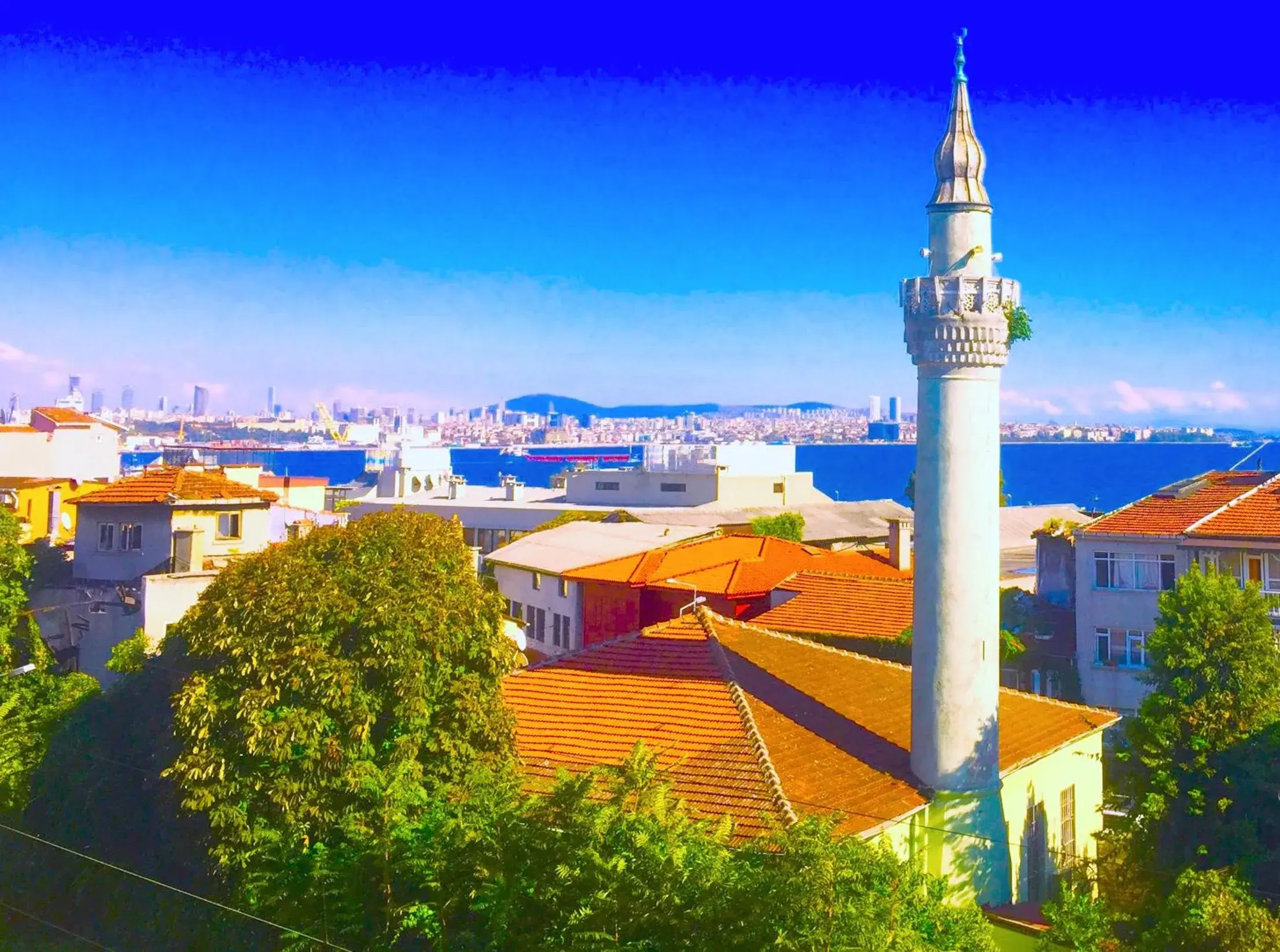 Sea view in Naz Wooden House Inn Sea view in Naz Wooden House Inn