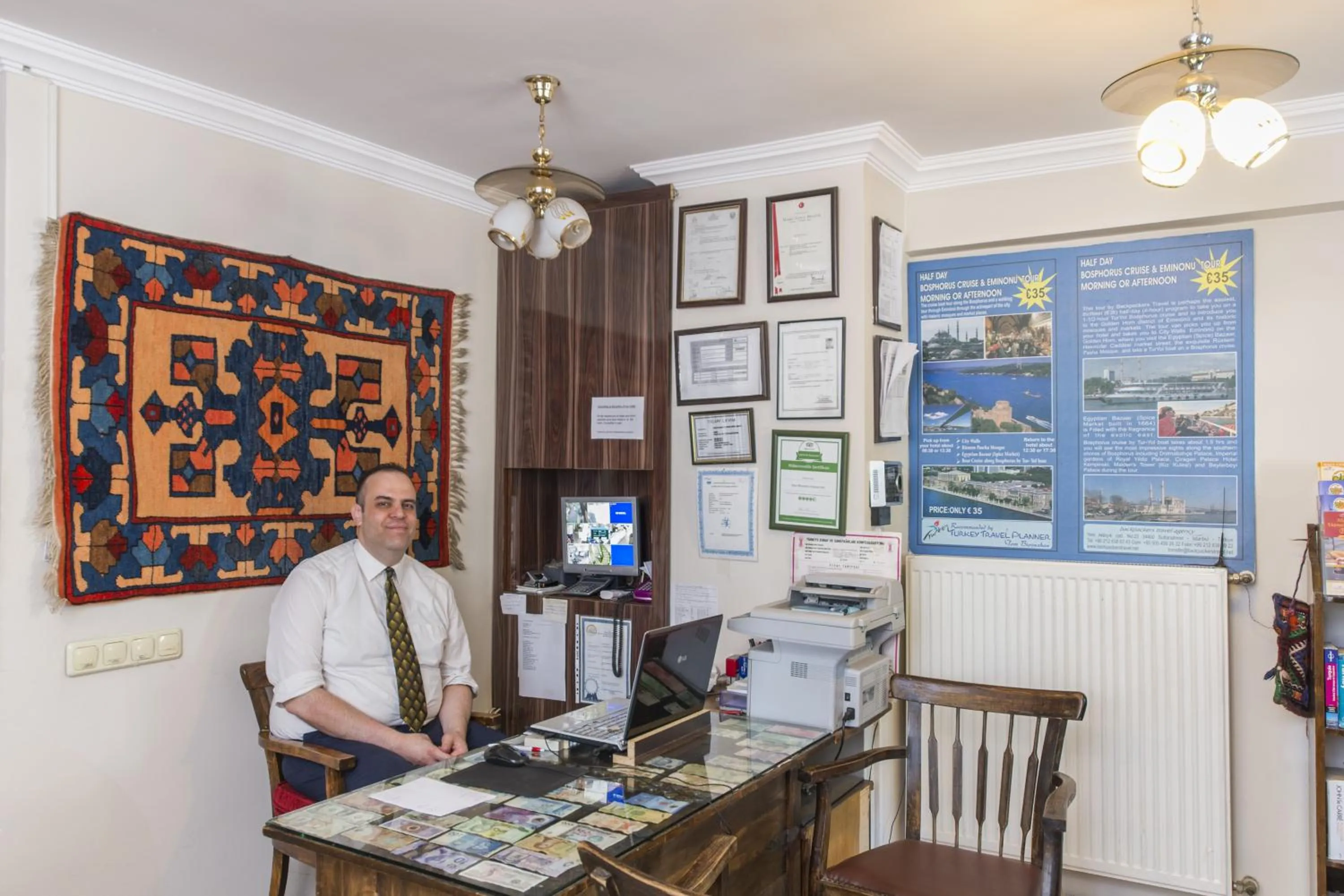 Staff in Naz Wooden House Inn