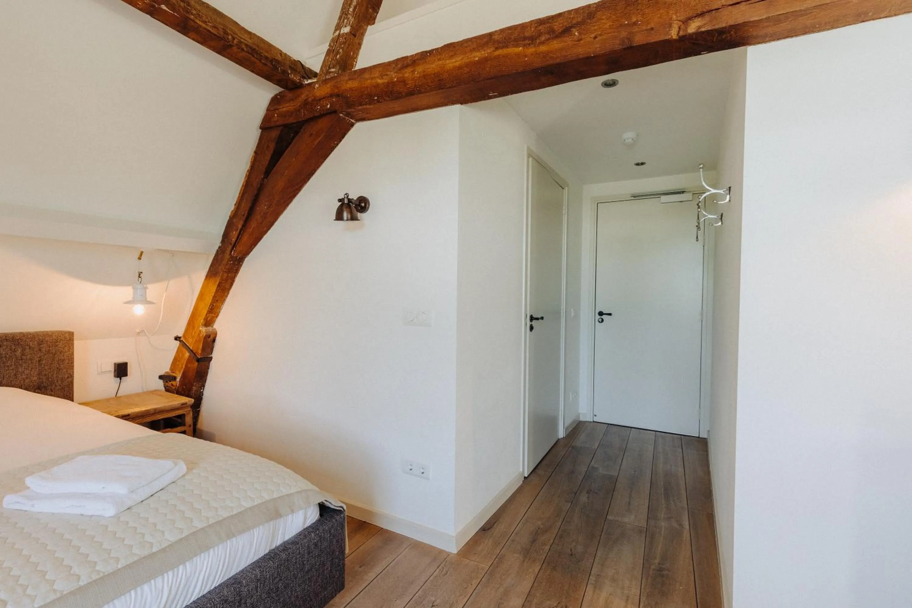 Bed in Hotel De Heeren