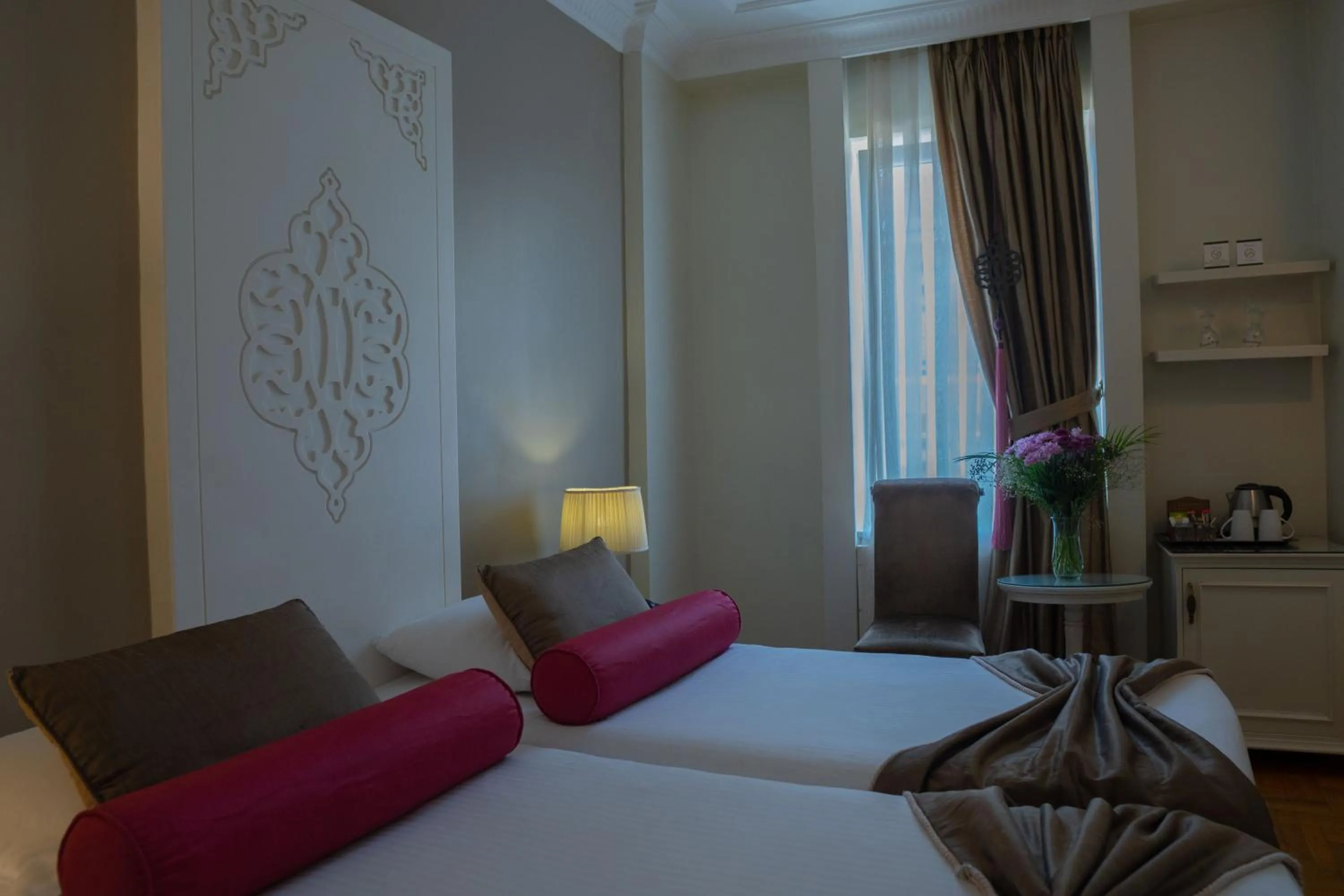 Bed in Avicenna Hotel Sultanahmet