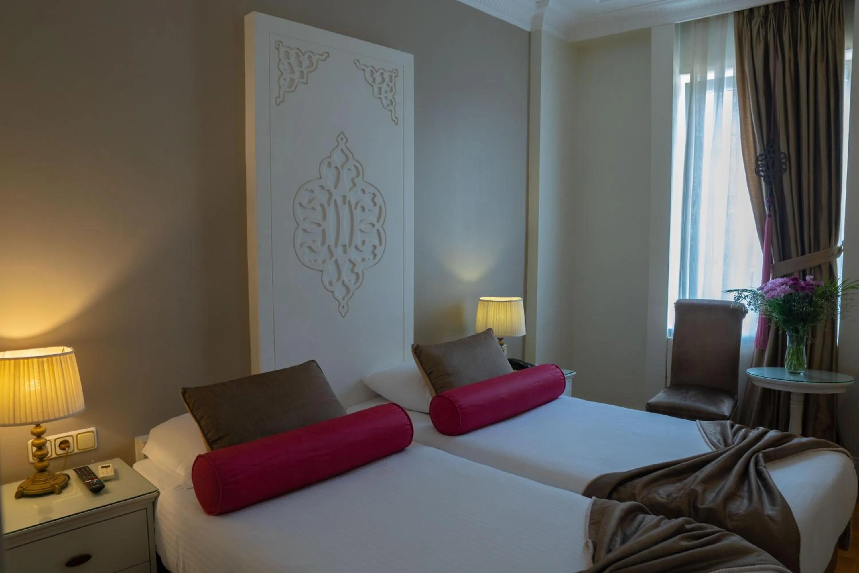 Bed in Avicenna Hotel Sultanahmet