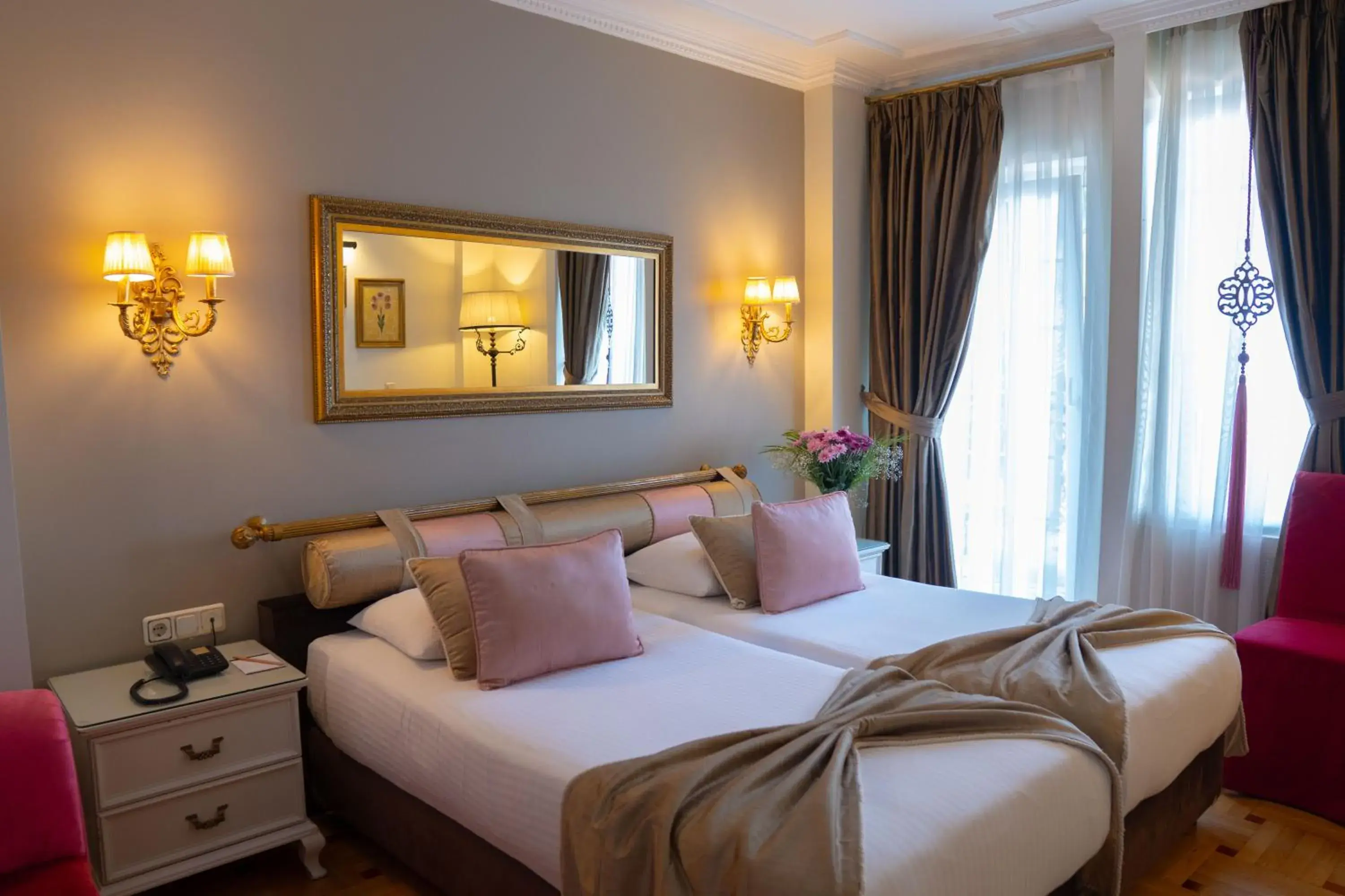 Bed in Avicenna Hotel Sultanahmet Bed in Avicenna Hotel Sultanahmet