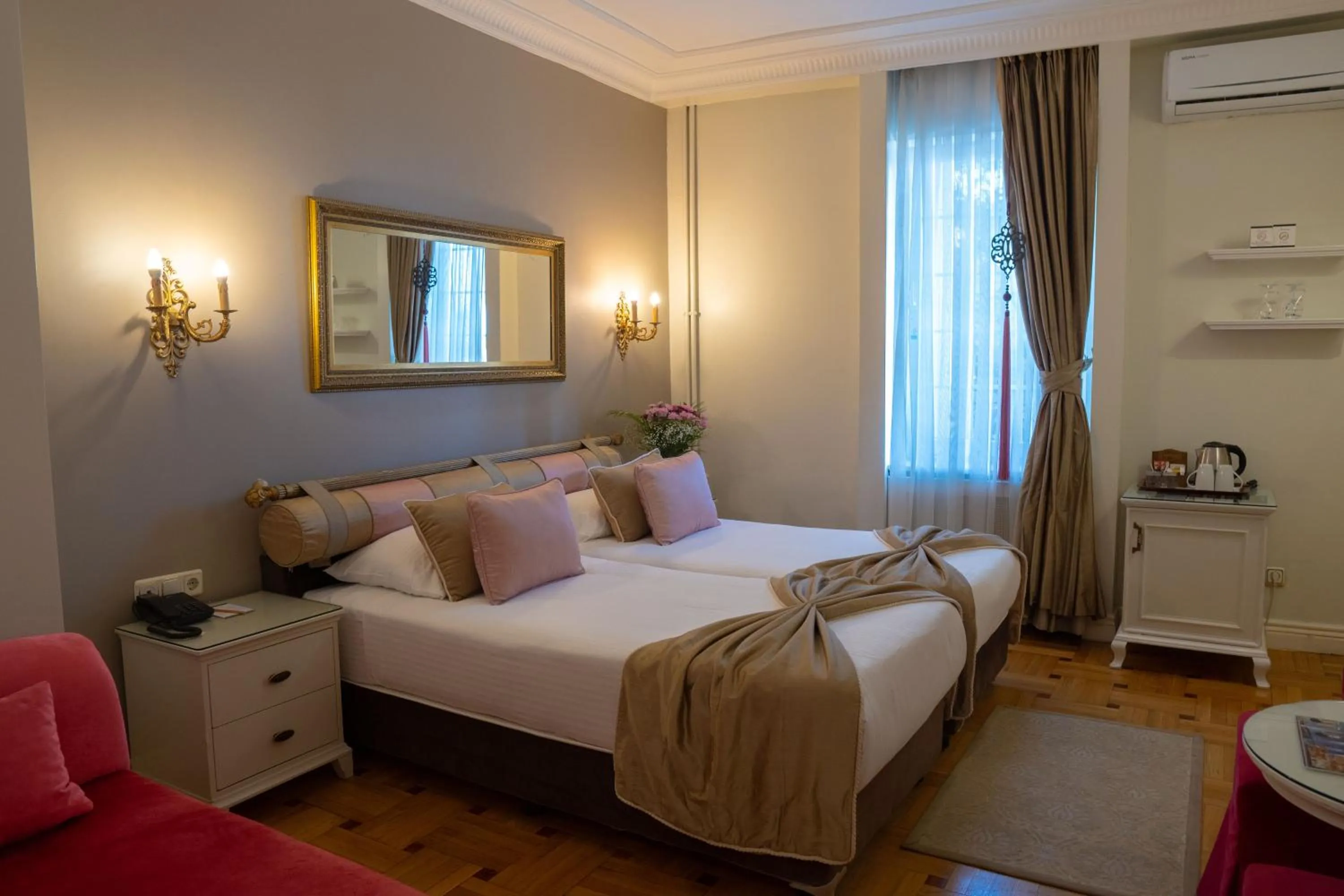 Bed in Avicenna Hotel Sultanahmet